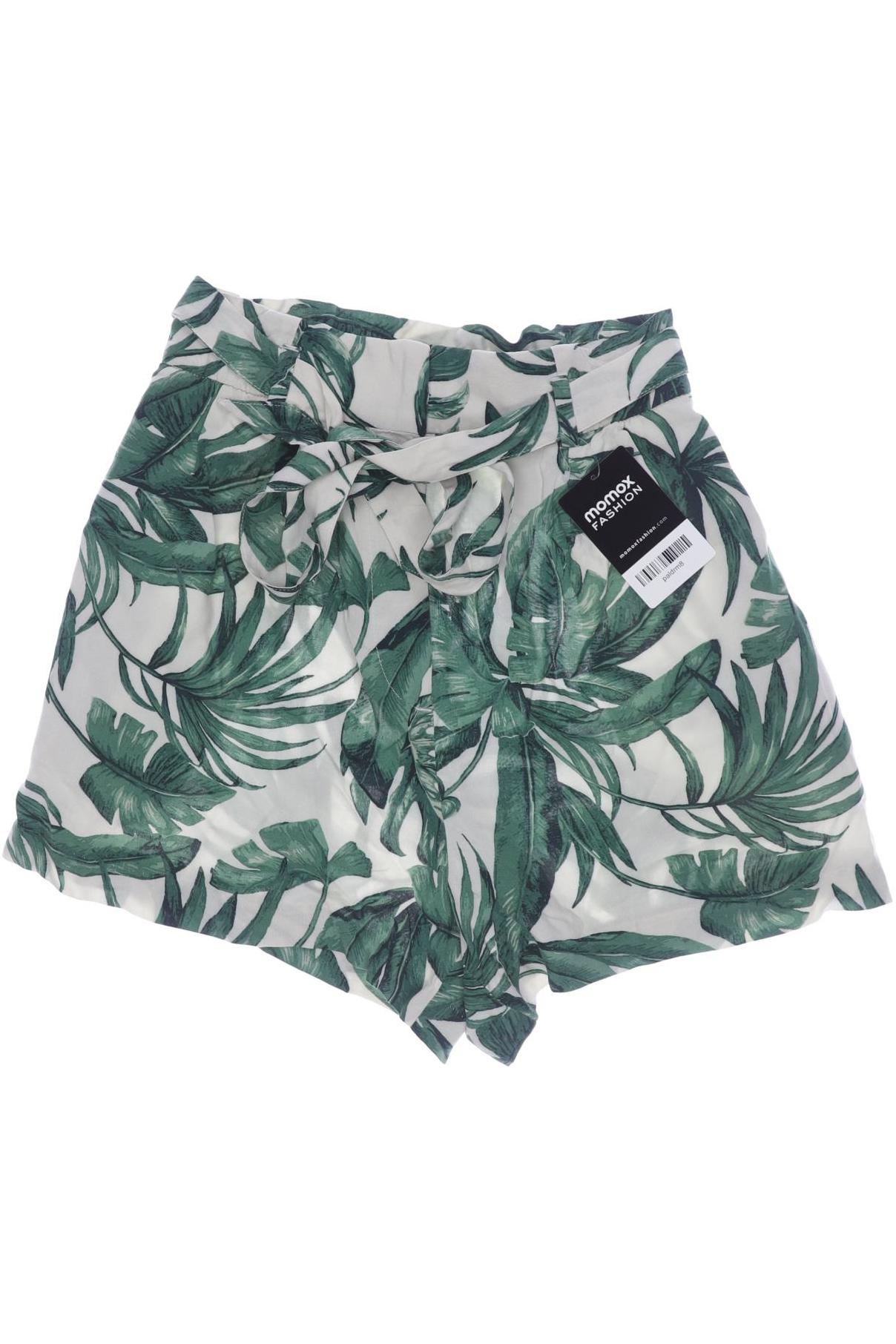 

H&M Damen Shorts, grün, Gr. 34