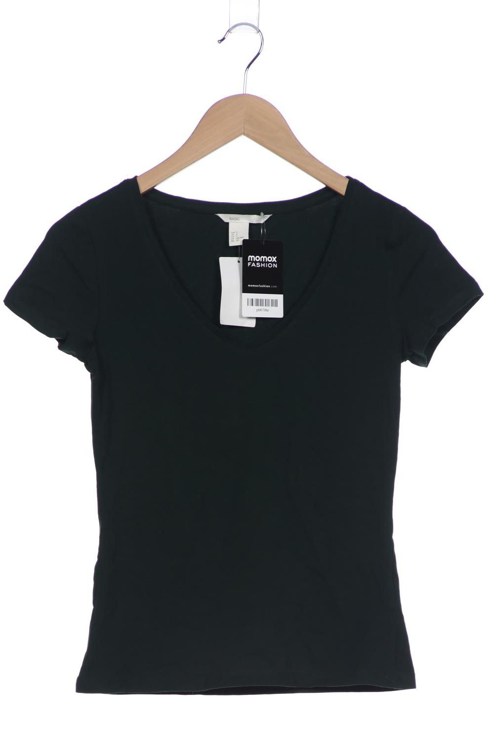 

H&M Damen T-Shirt, grün, Gr. 36