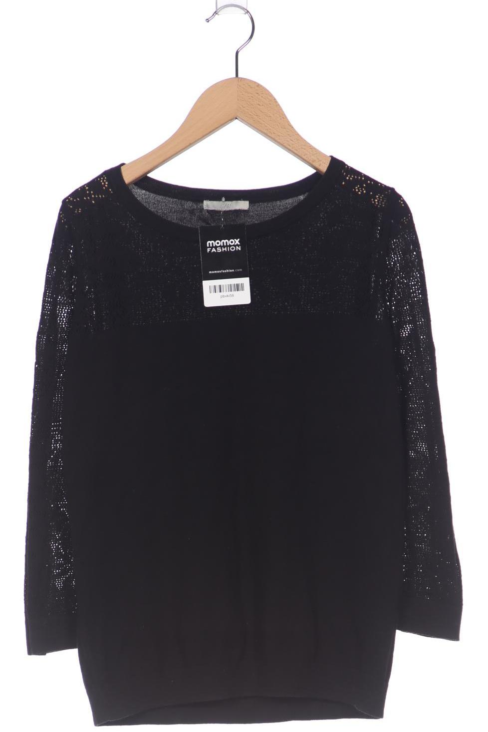 

H&M Damen Pullover, schwarz, Gr. 36