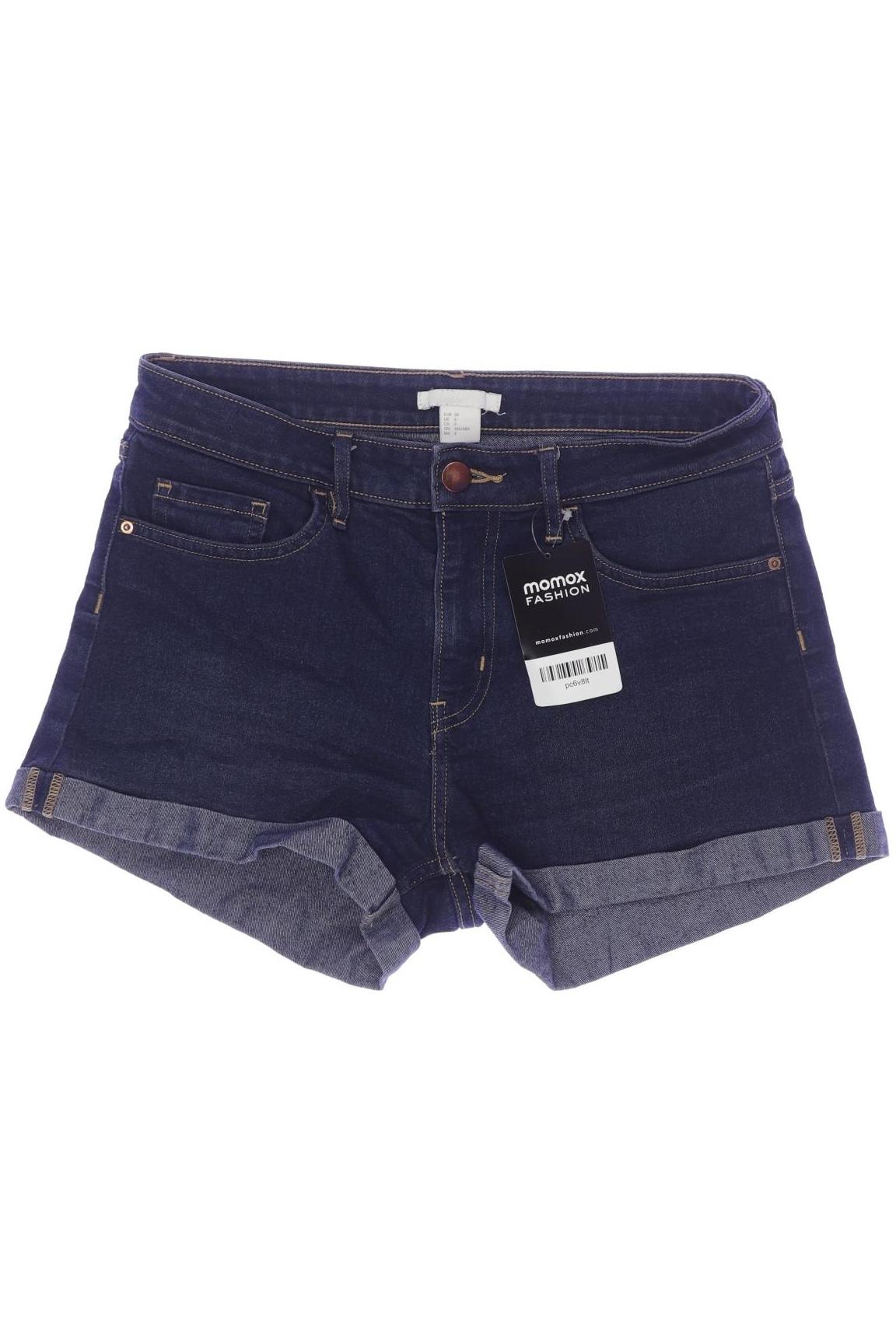 

H&M Damen Shorts, marineblau, Gr. 36