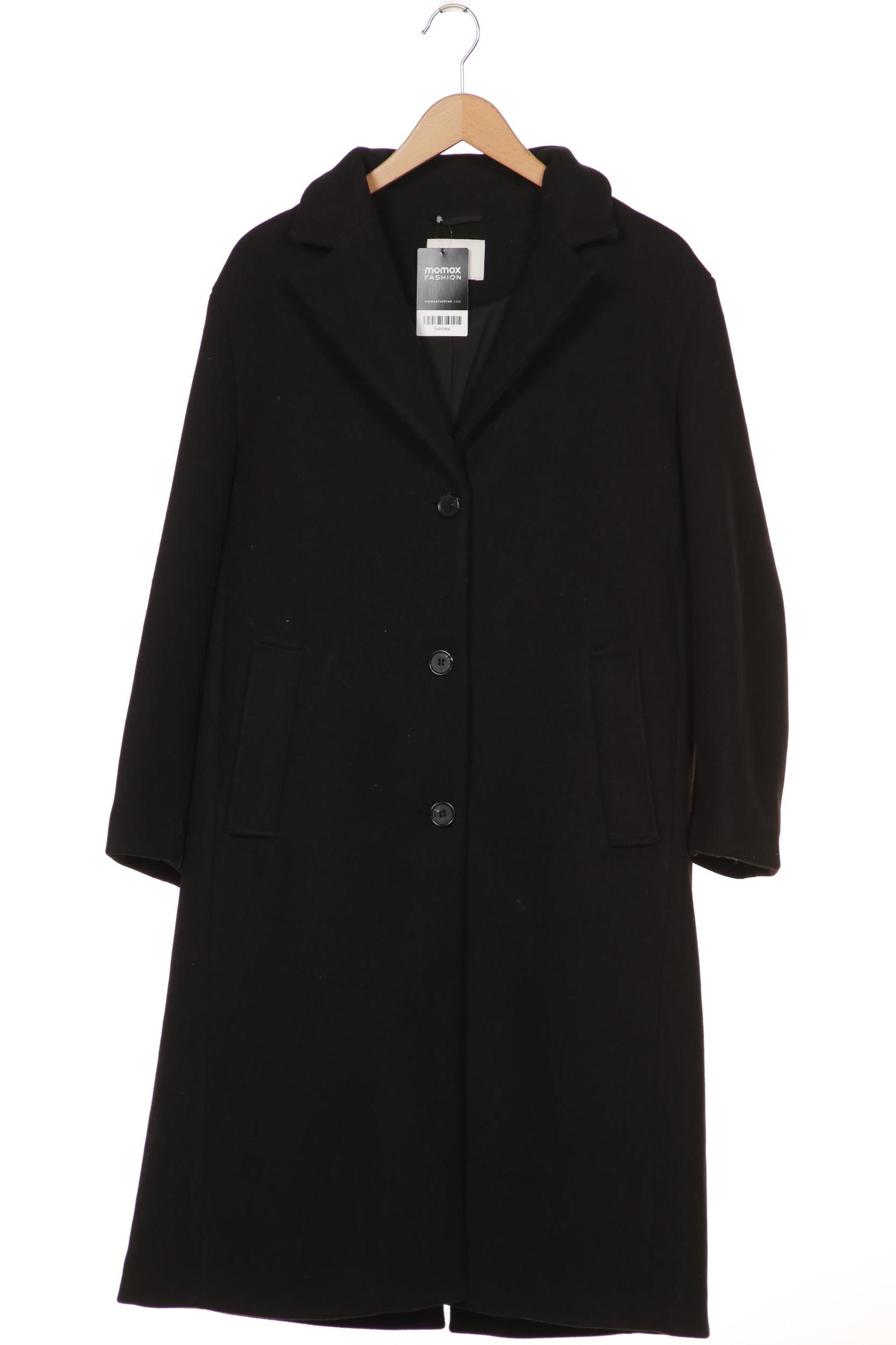 

H&M Damen Mantel, schwarz, Gr. 38