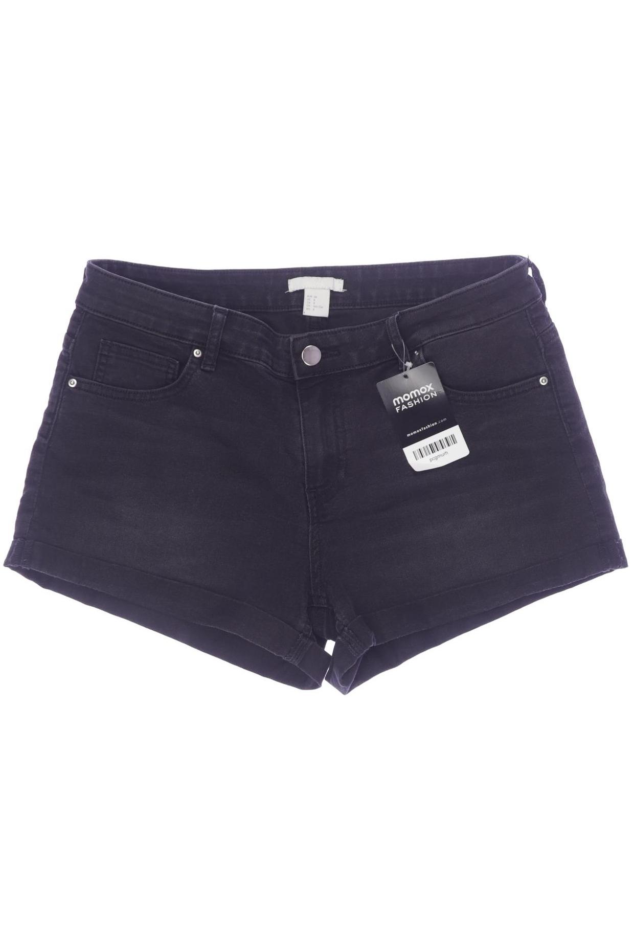 

H&M Damen Shorts, schwarz, Gr. 38