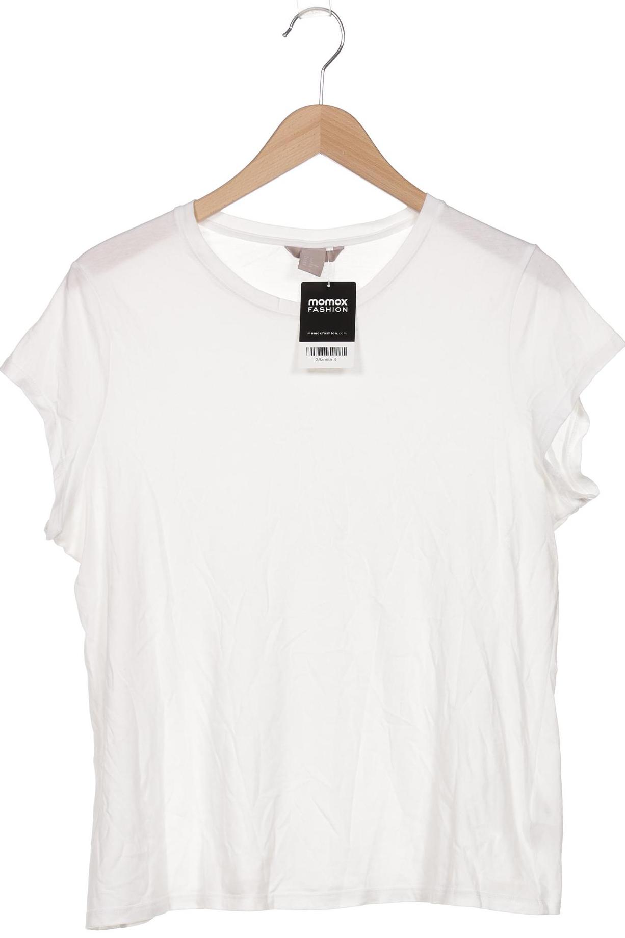 

H&M Damen T-Shirt, weiß, Gr. 44