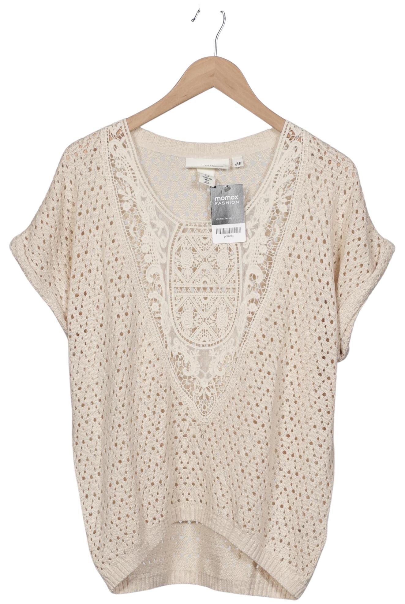 

H&M Damen Pullover, beige, Gr. 36