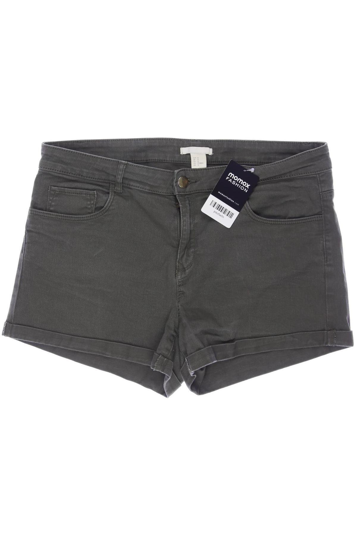 

H&M Damen Shorts, grün, Gr. 42