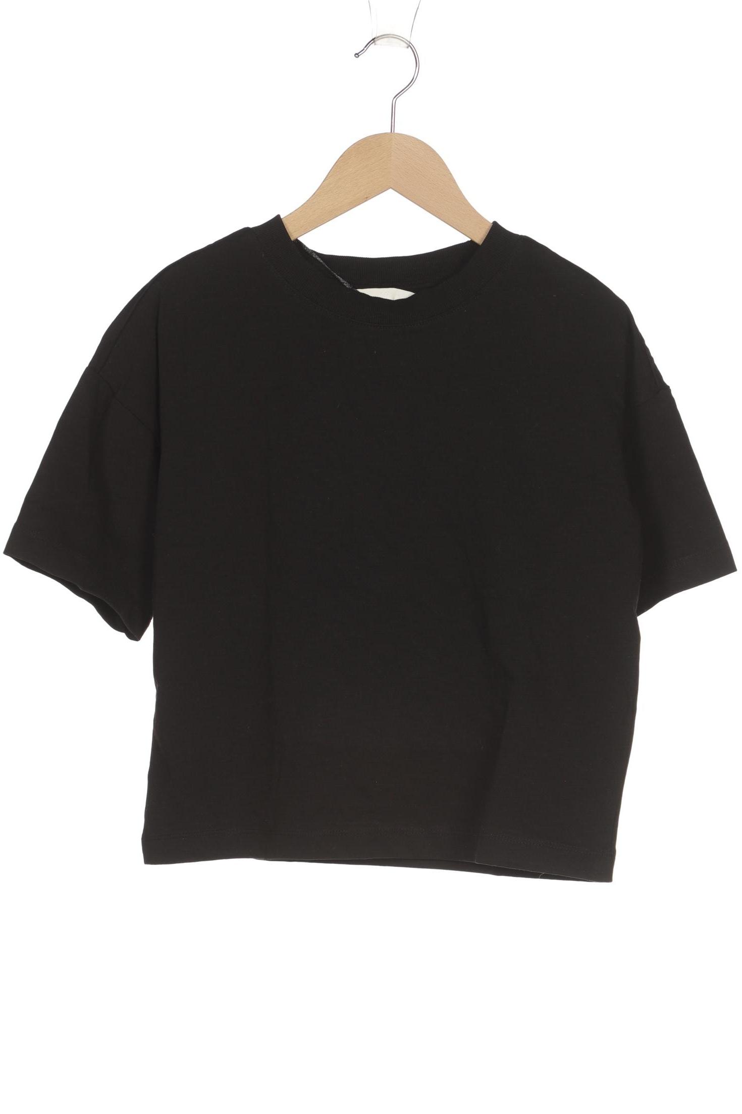 

H&M Damen T-Shirt, schwarz, Gr. 34
