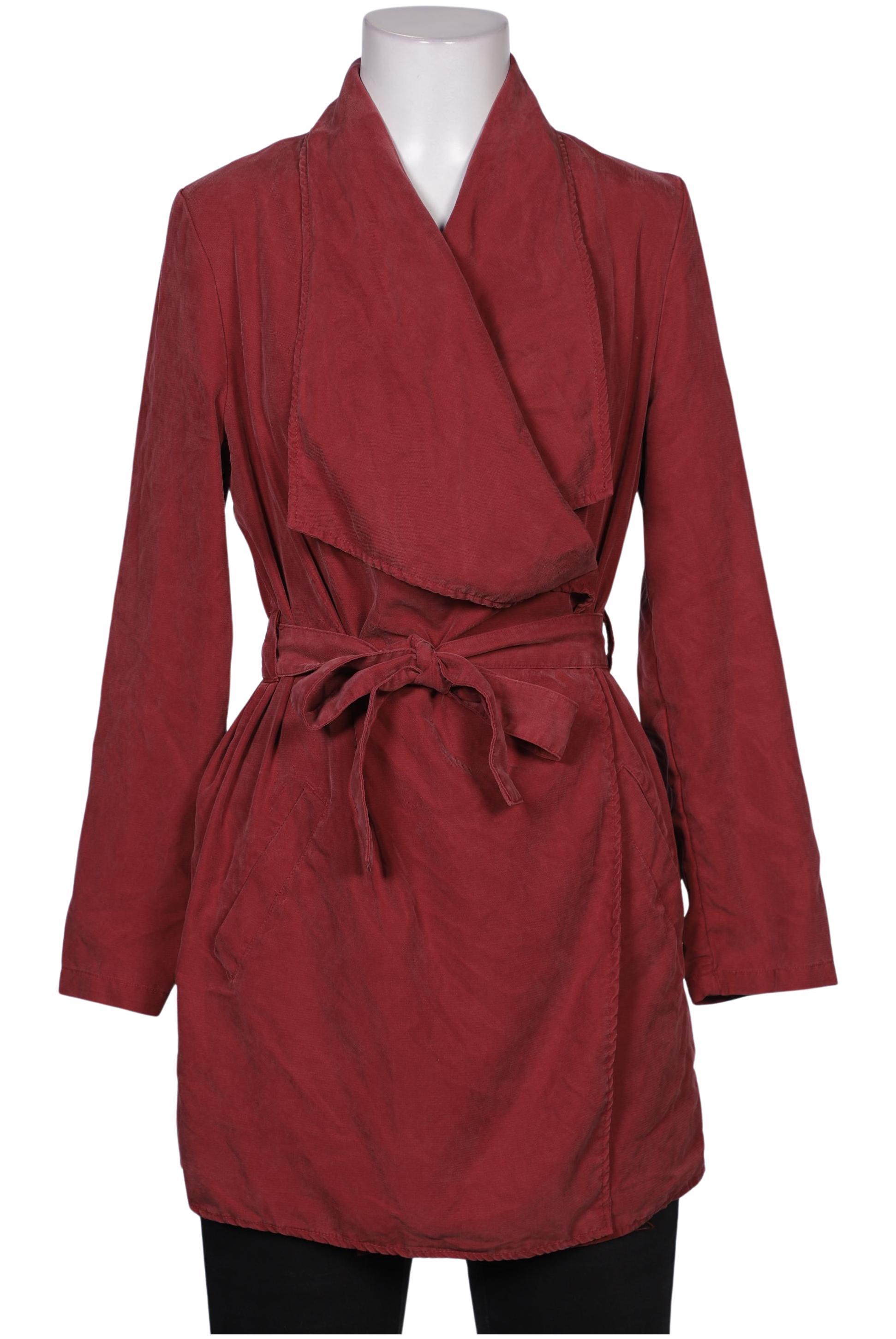 

H&M Damen Mantel, rot, Gr. 34