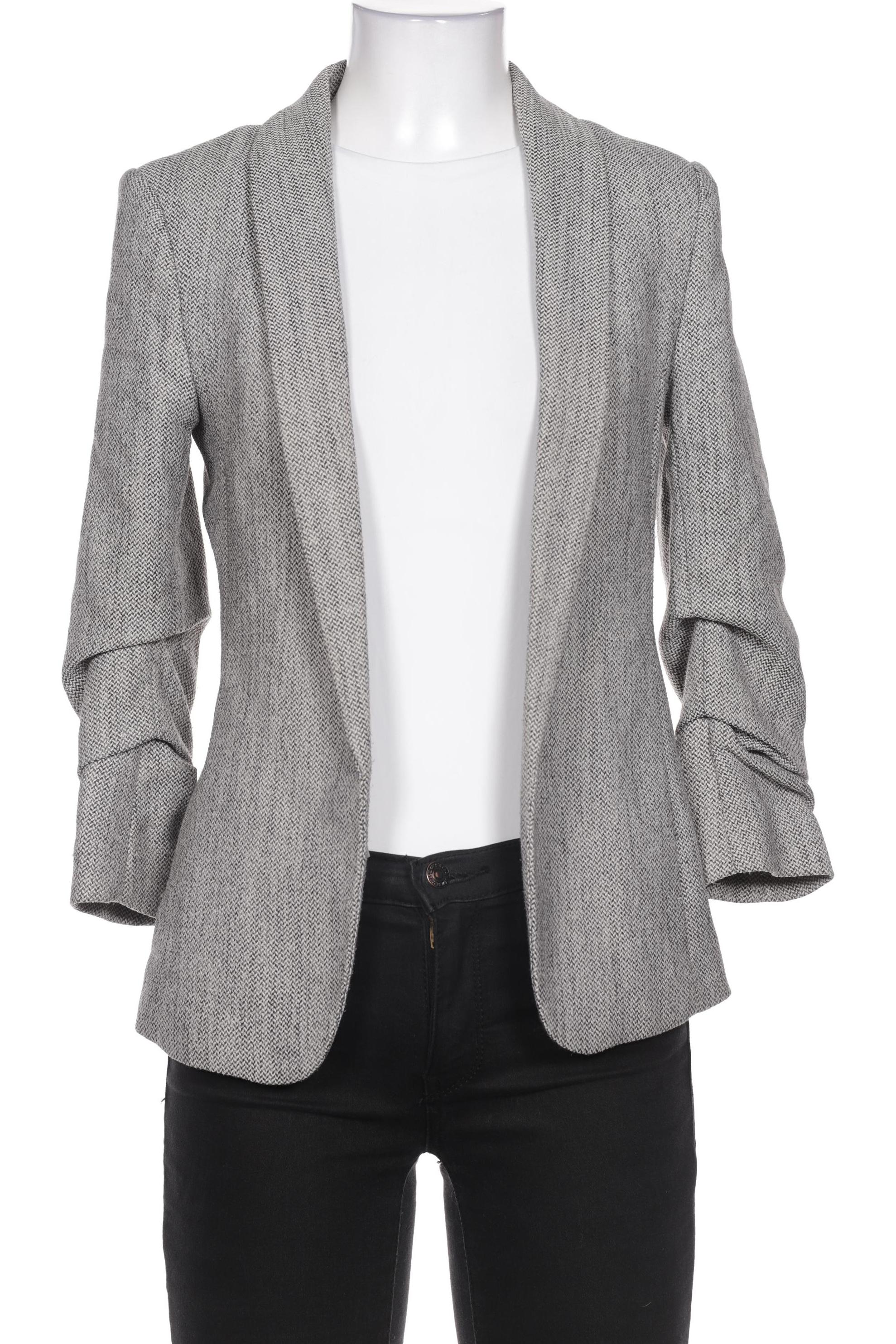 

H&M Damen Blazer, grau, Gr. 34