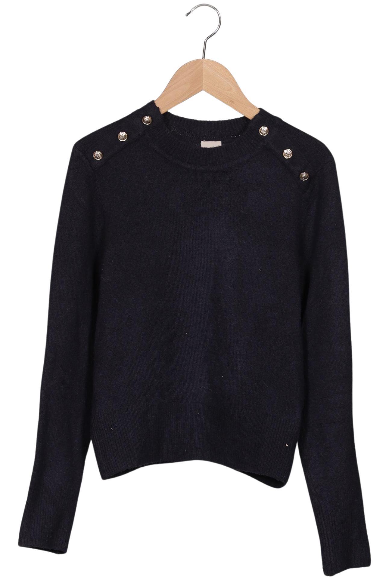 

H&M Damen Pullover, marineblau, Gr. 34