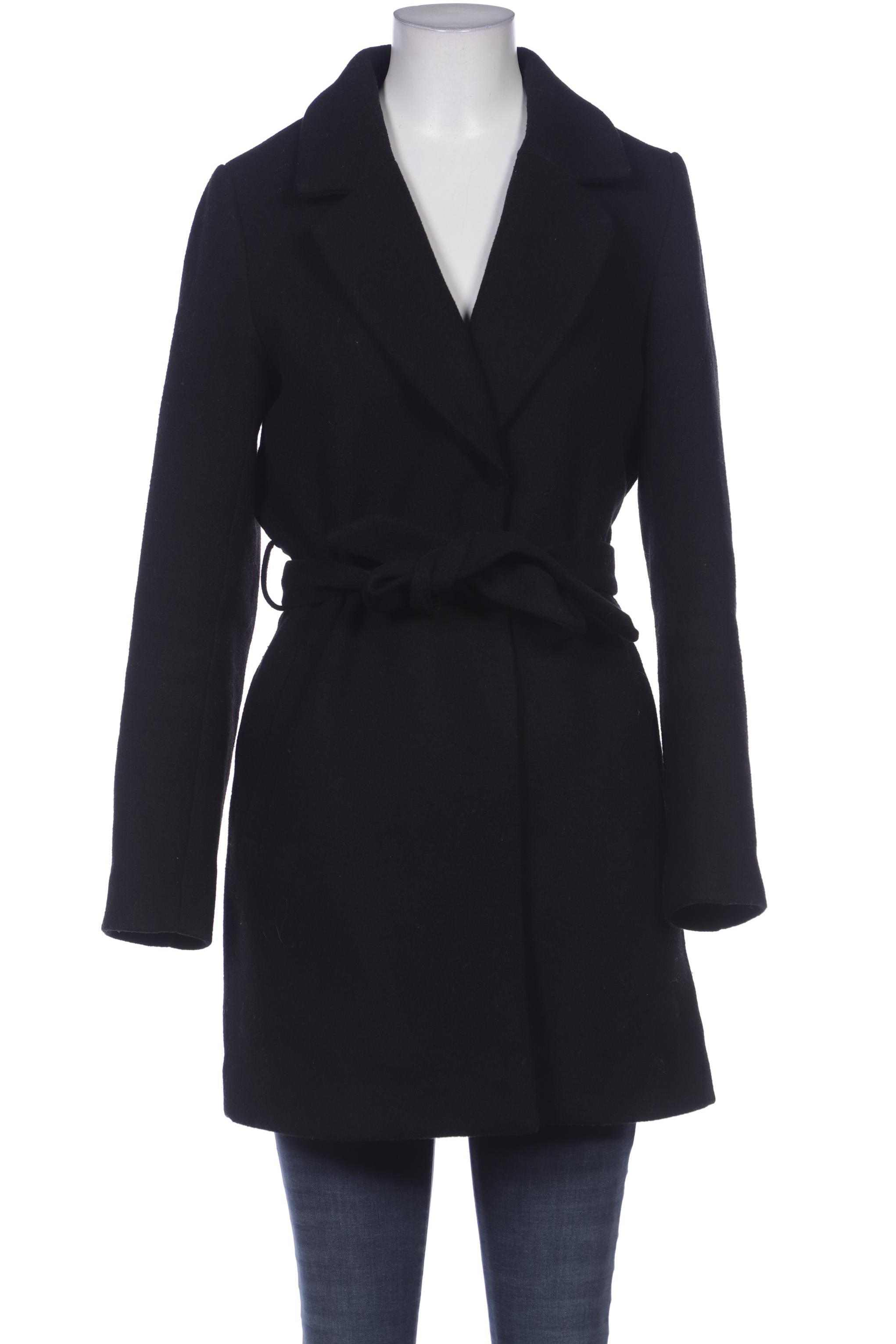 

H&M Damen Mantel, schwarz, Gr. 36