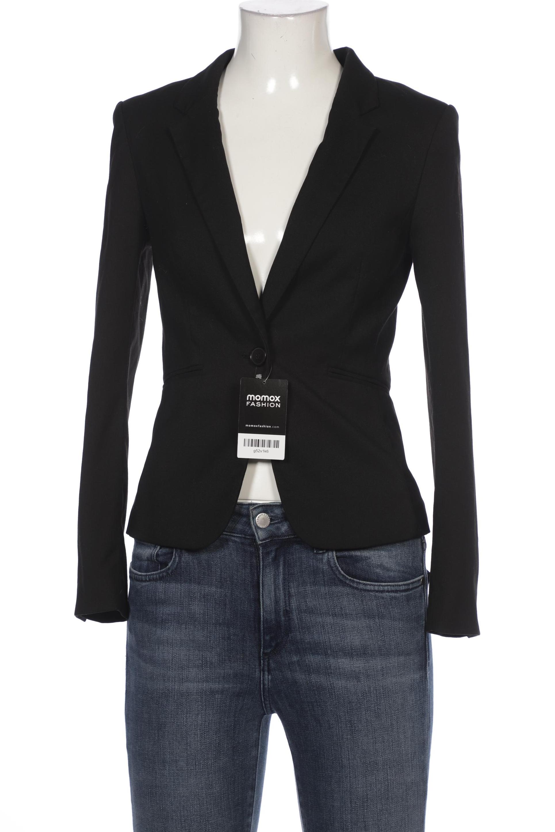 

H&M Damen Blazer, schwarz, Gr. 34