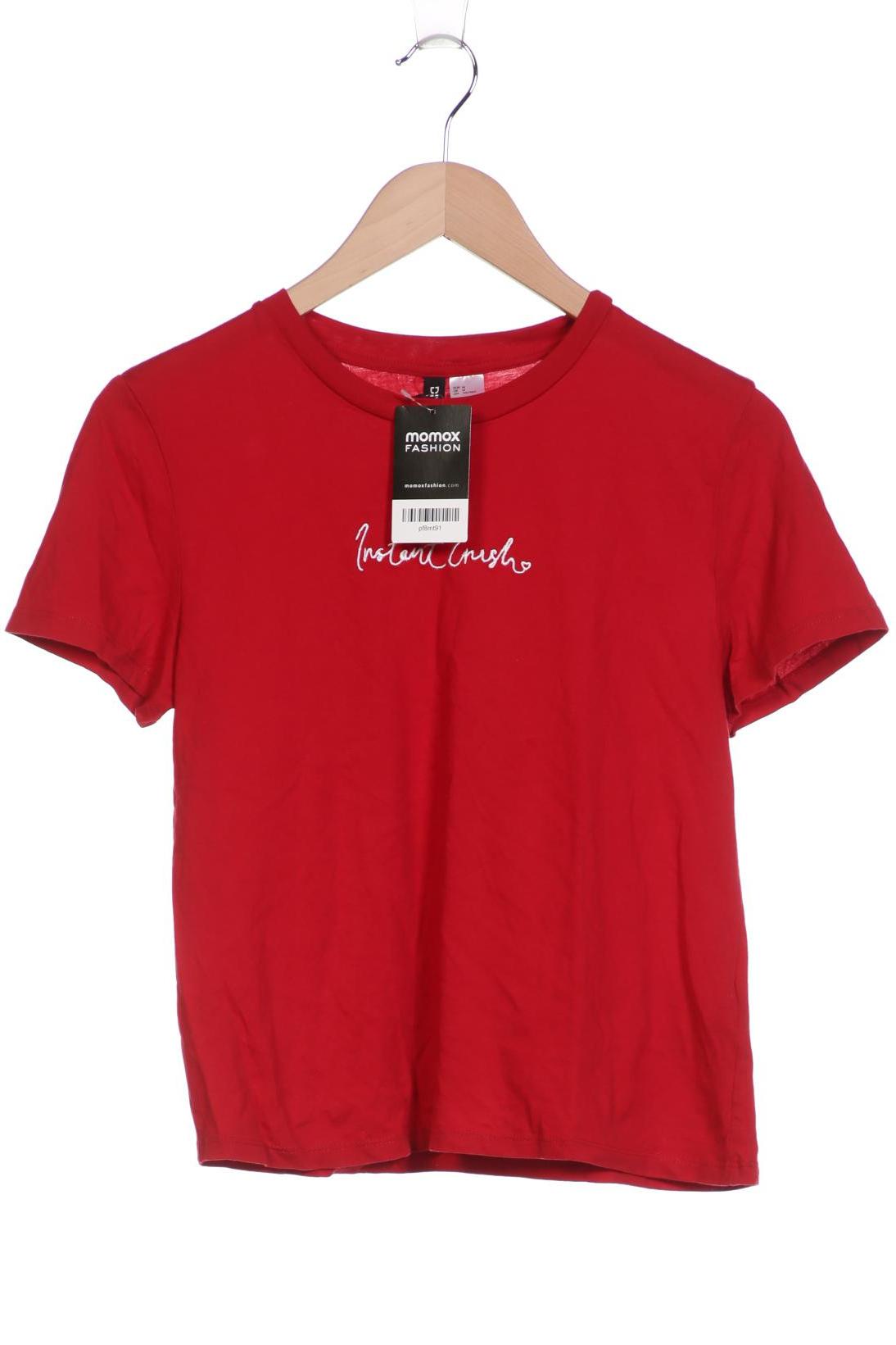 

H&M Damen T-Shirt, rot, Gr. 38