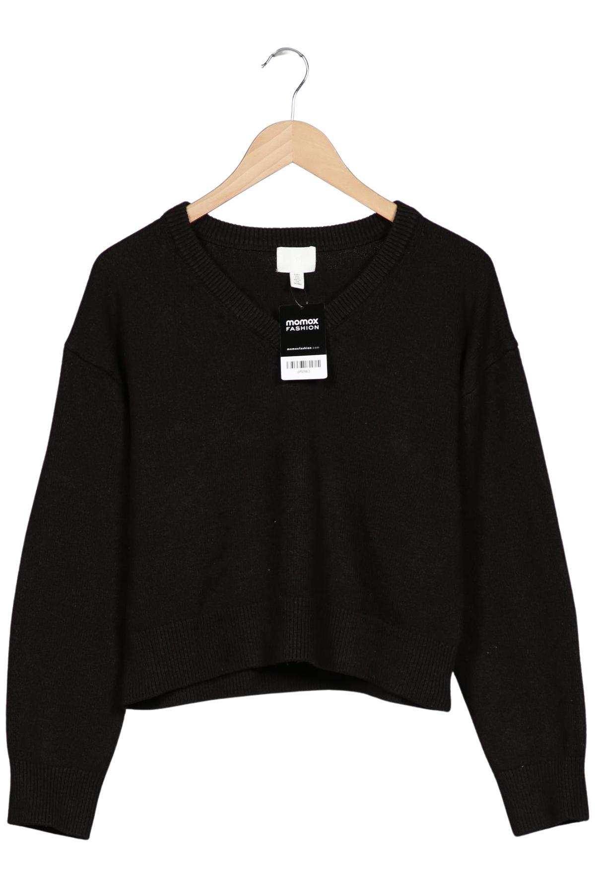 

H&M Damen Pullover, schwarz, Gr. 36