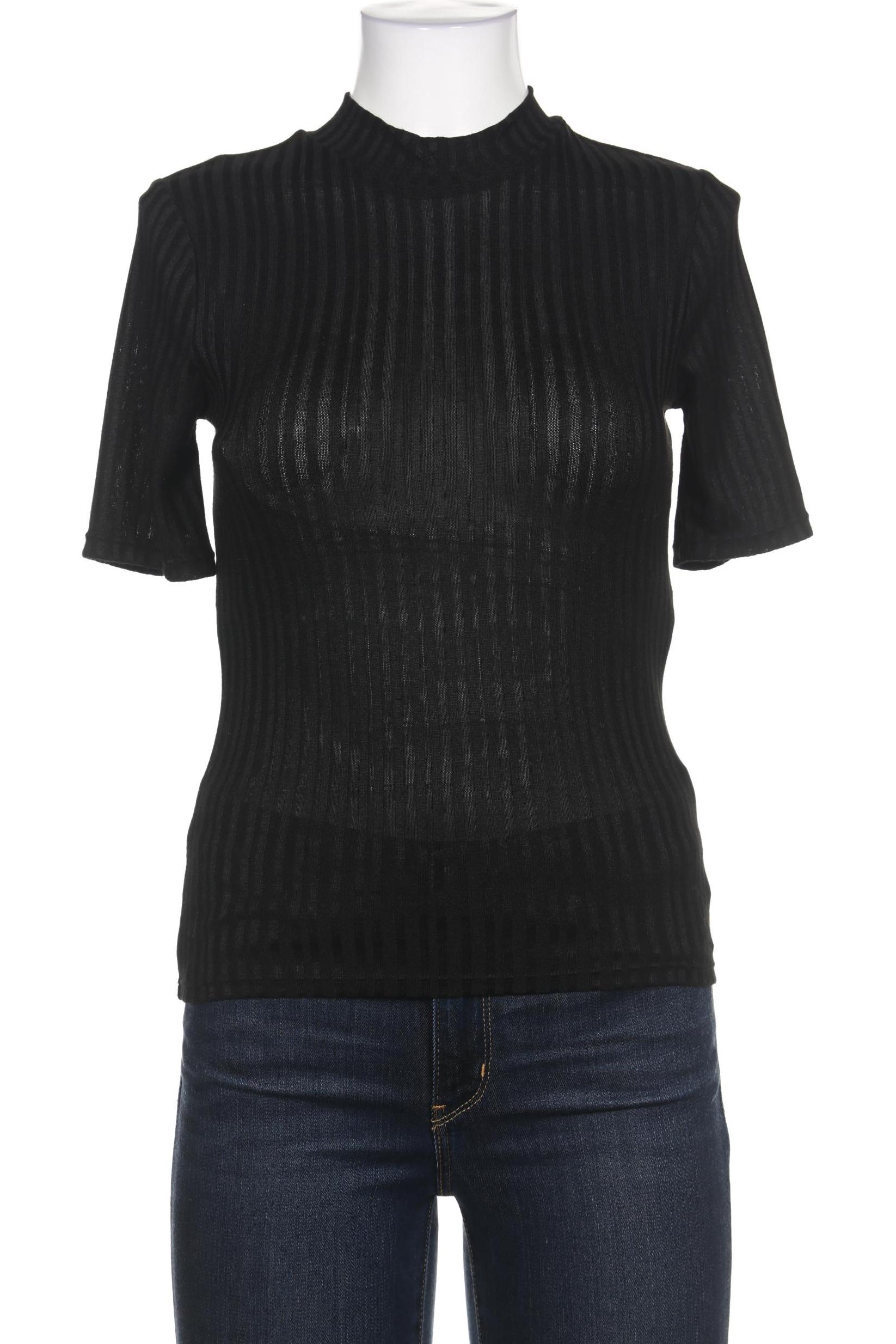 

H&M Damen T-Shirt, schwarz, Gr. 36