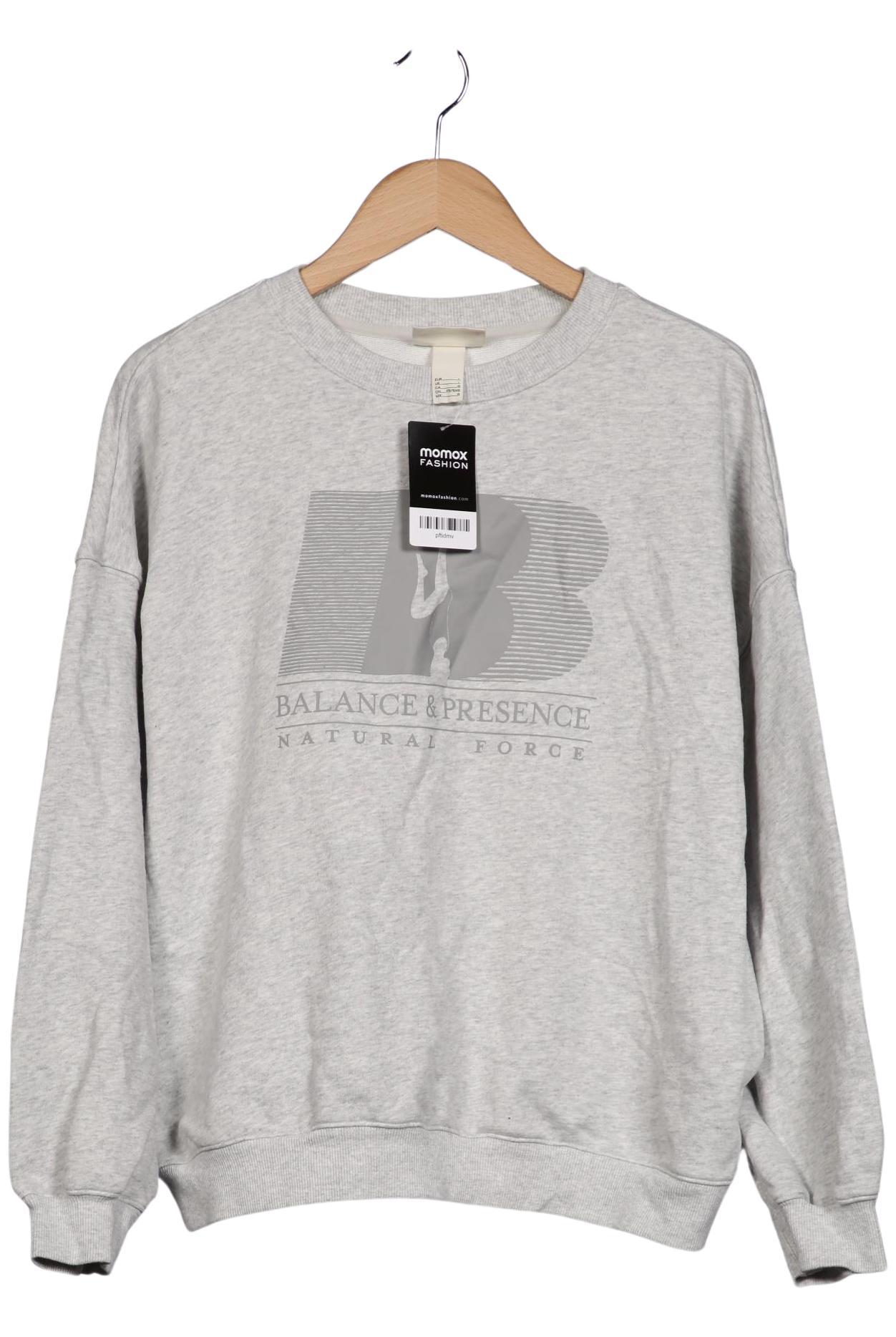 

H&M Damen Sweatshirt, grau, Gr. 42