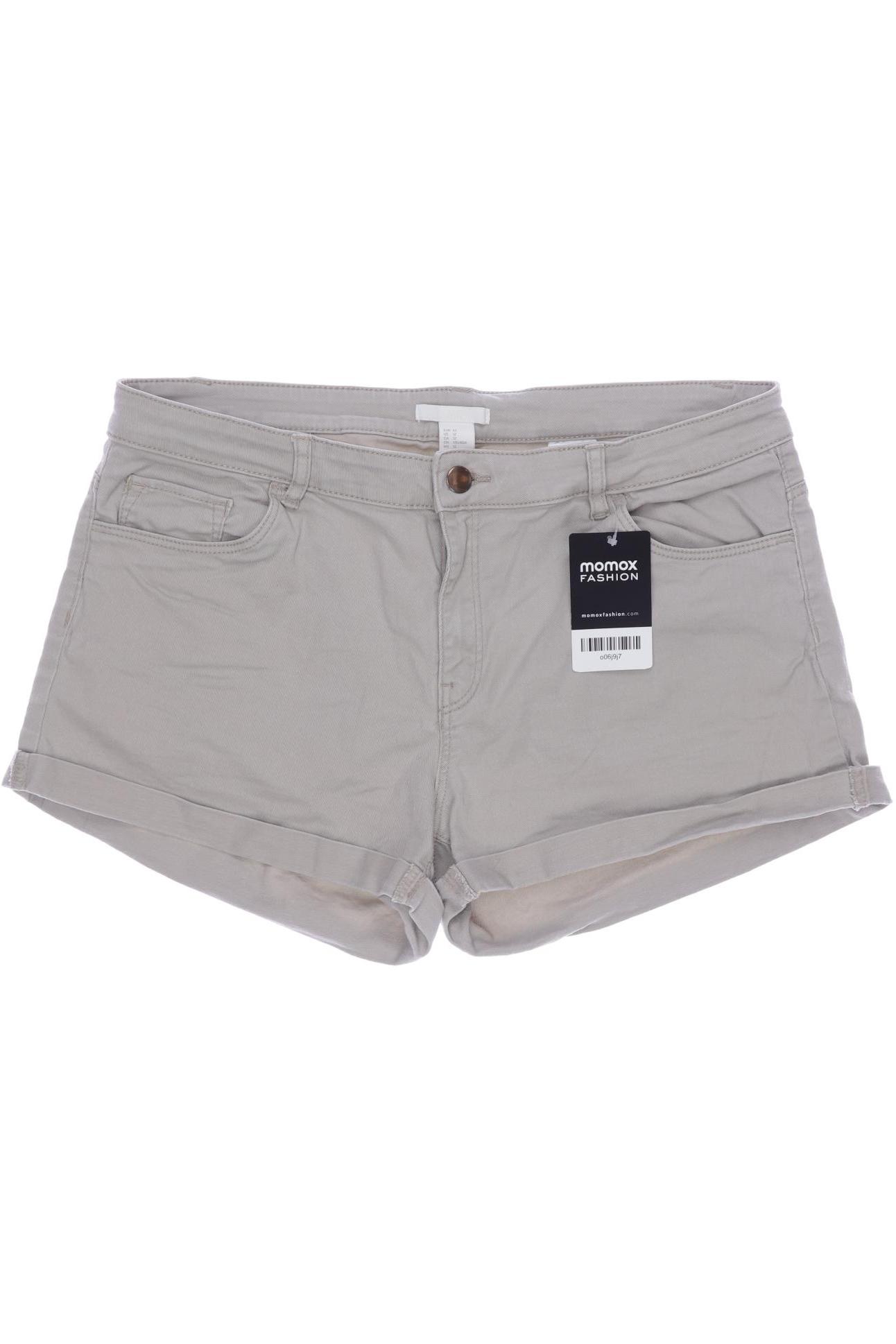 

H&M Damen Shorts, beige, Gr. 42