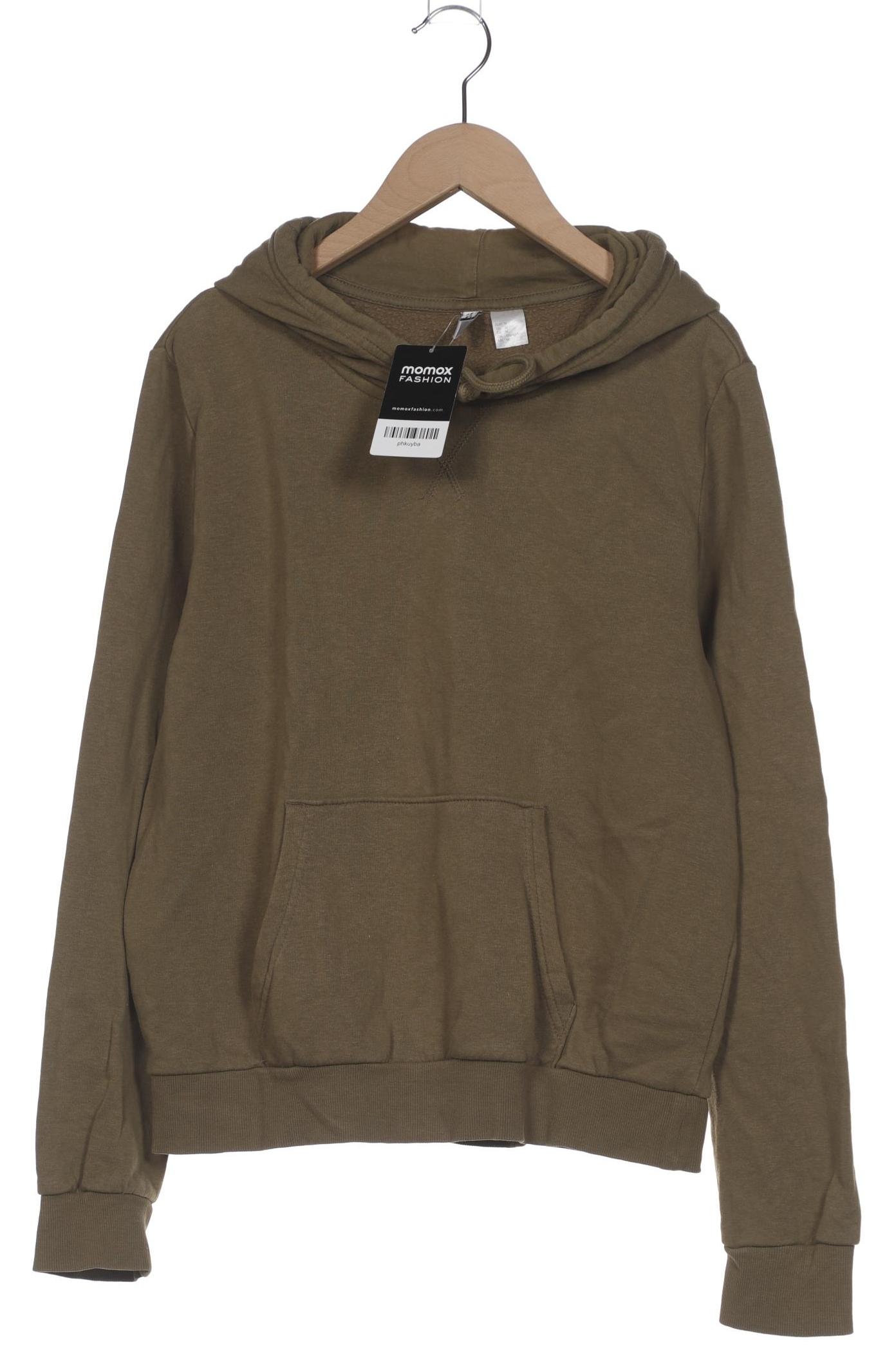 

H&M Damen Kapuzenpullover, grün, Gr. 38