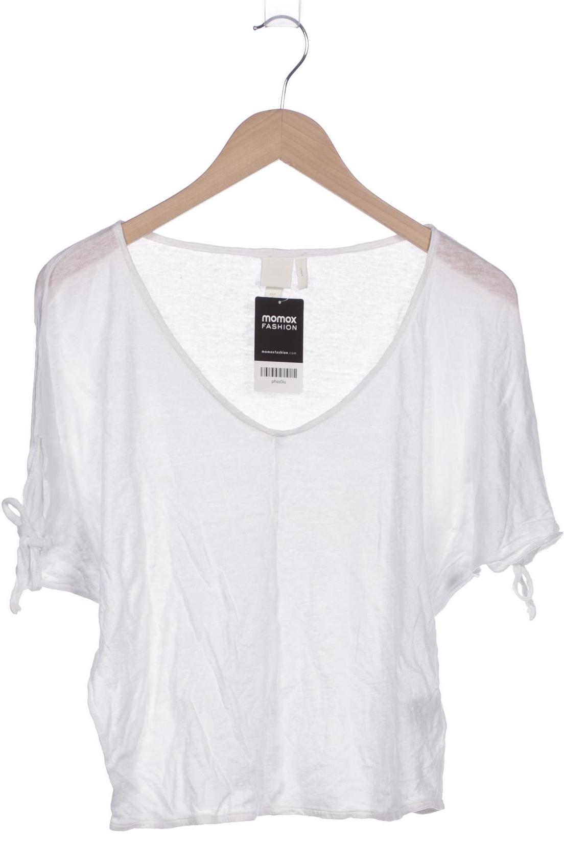 

H&M Damen T-Shirt, weiß, Gr. 36