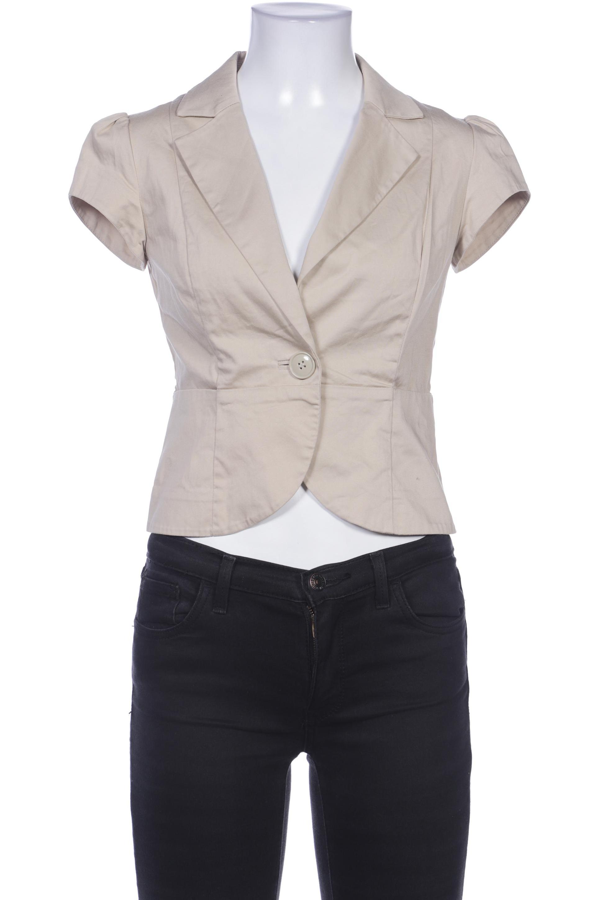 

H&M Damen Blazer, beige, Gr. 34
