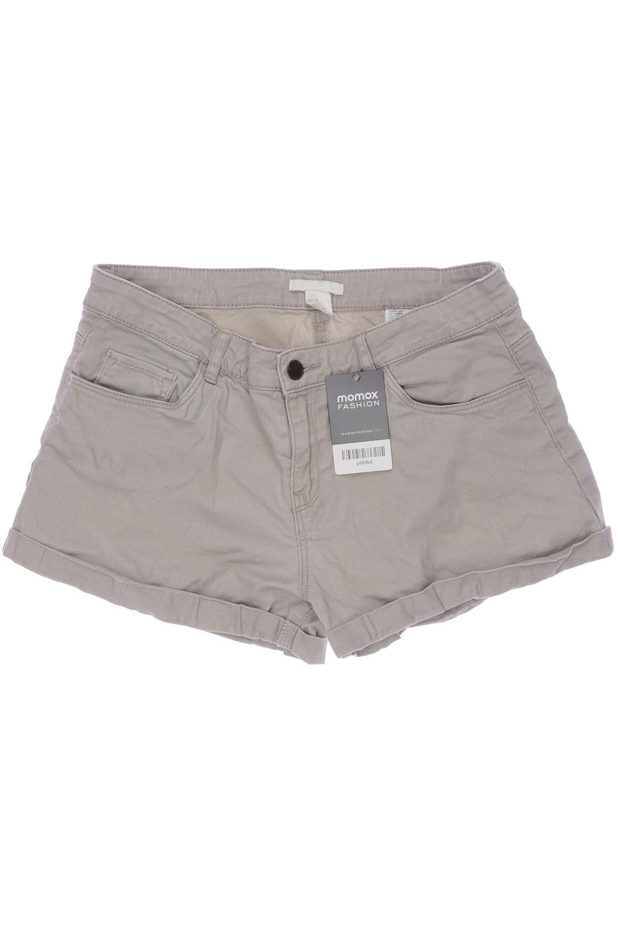 

H&M Damen Shorts, grau, Gr. 38