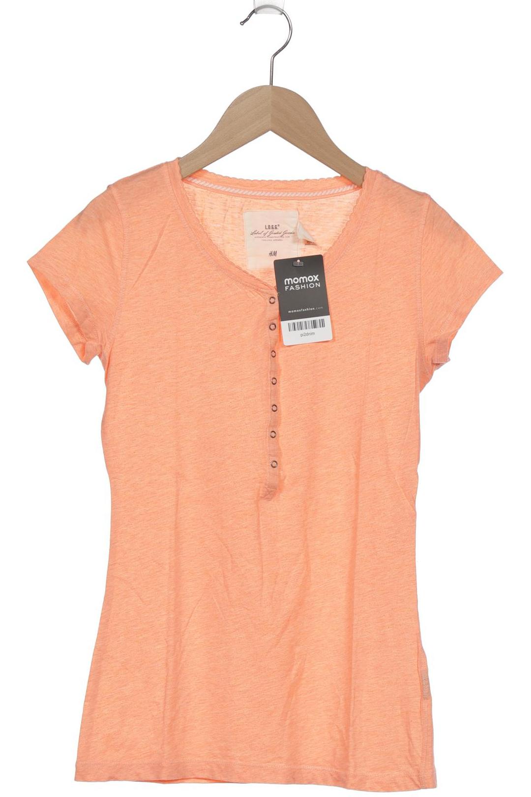 

H&M Damen T-Shirt, orange