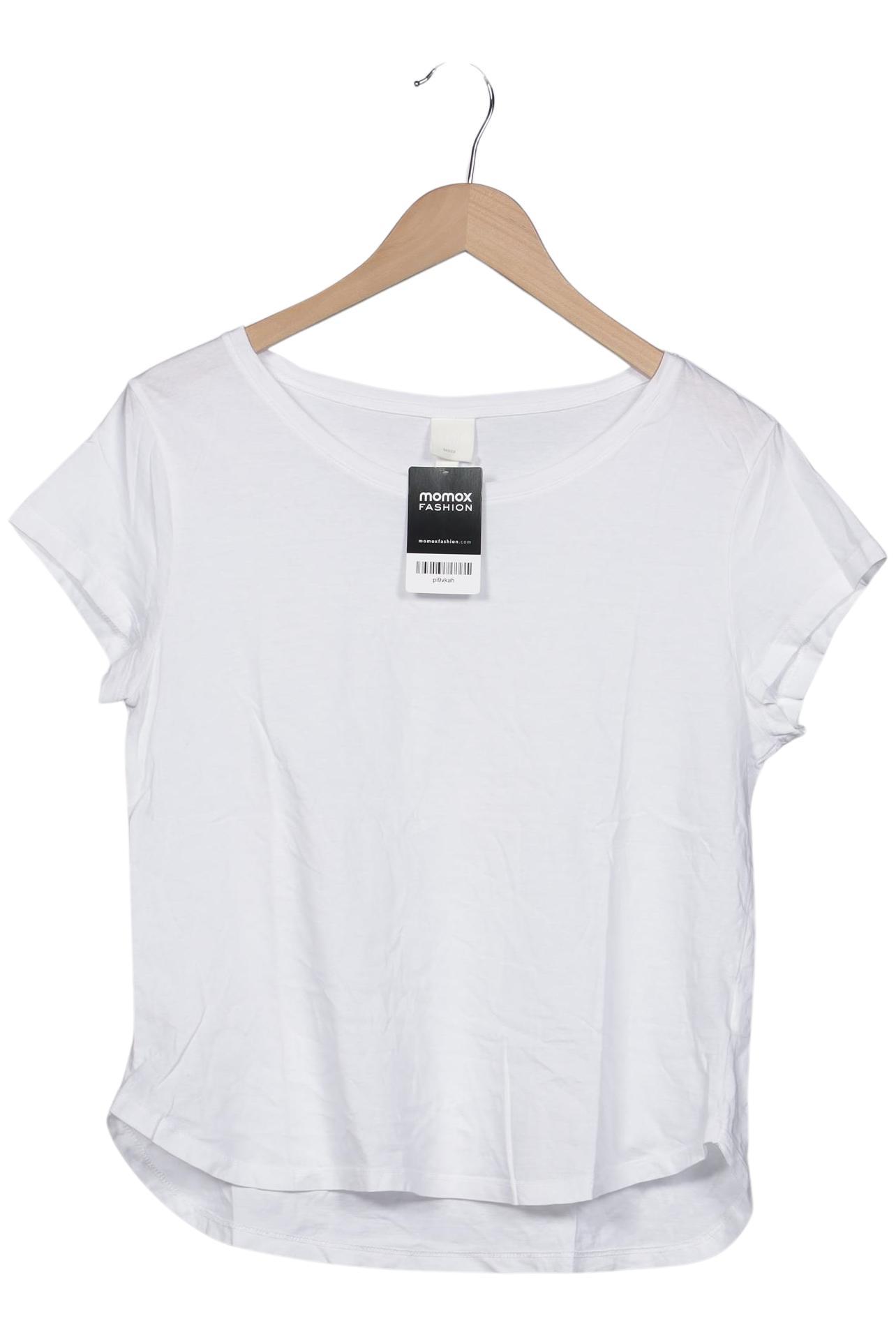

H&M Damen T-Shirt, weiß, Gr. 38