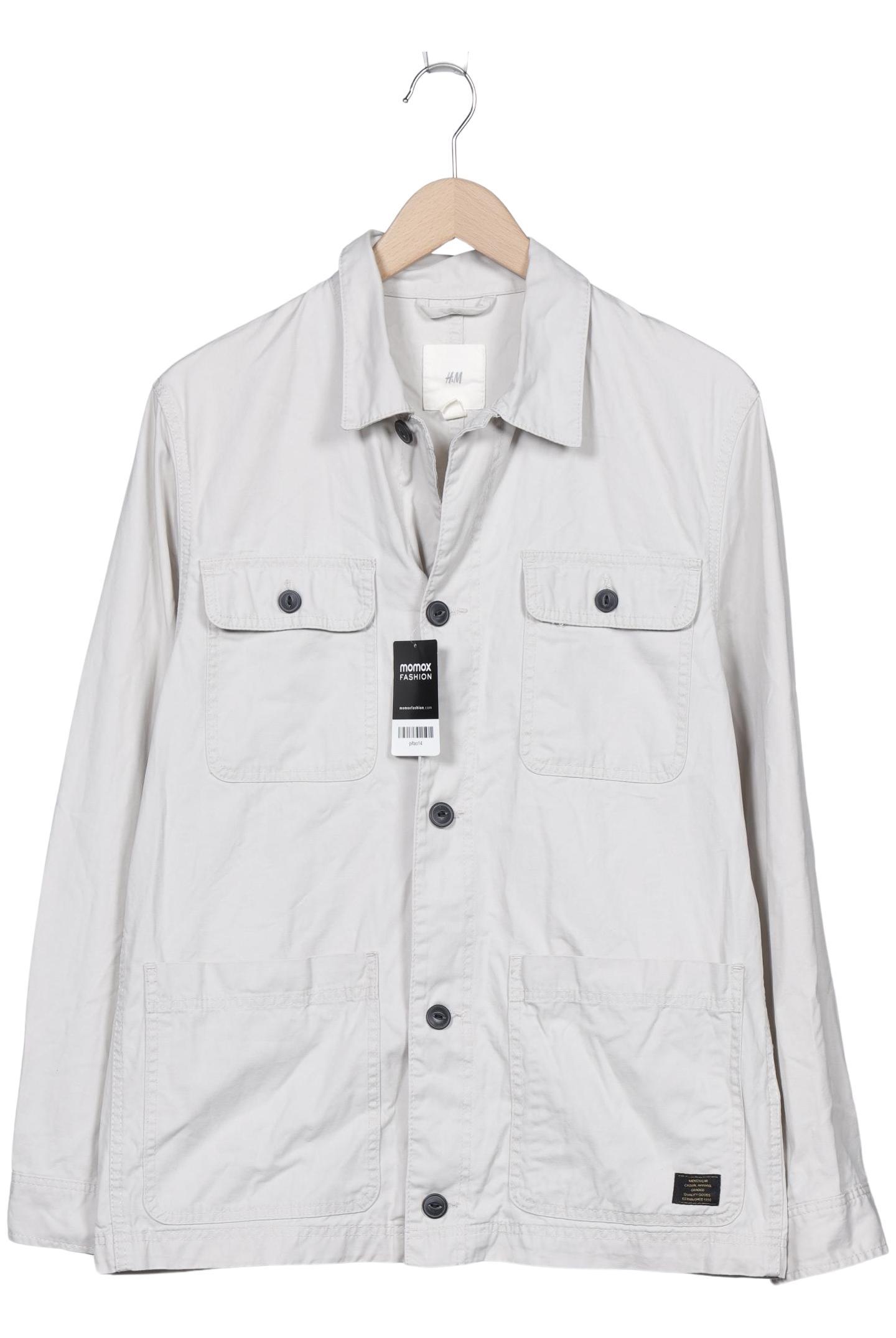 

H&M Damen Jacke, cremeweiß, Gr. 38