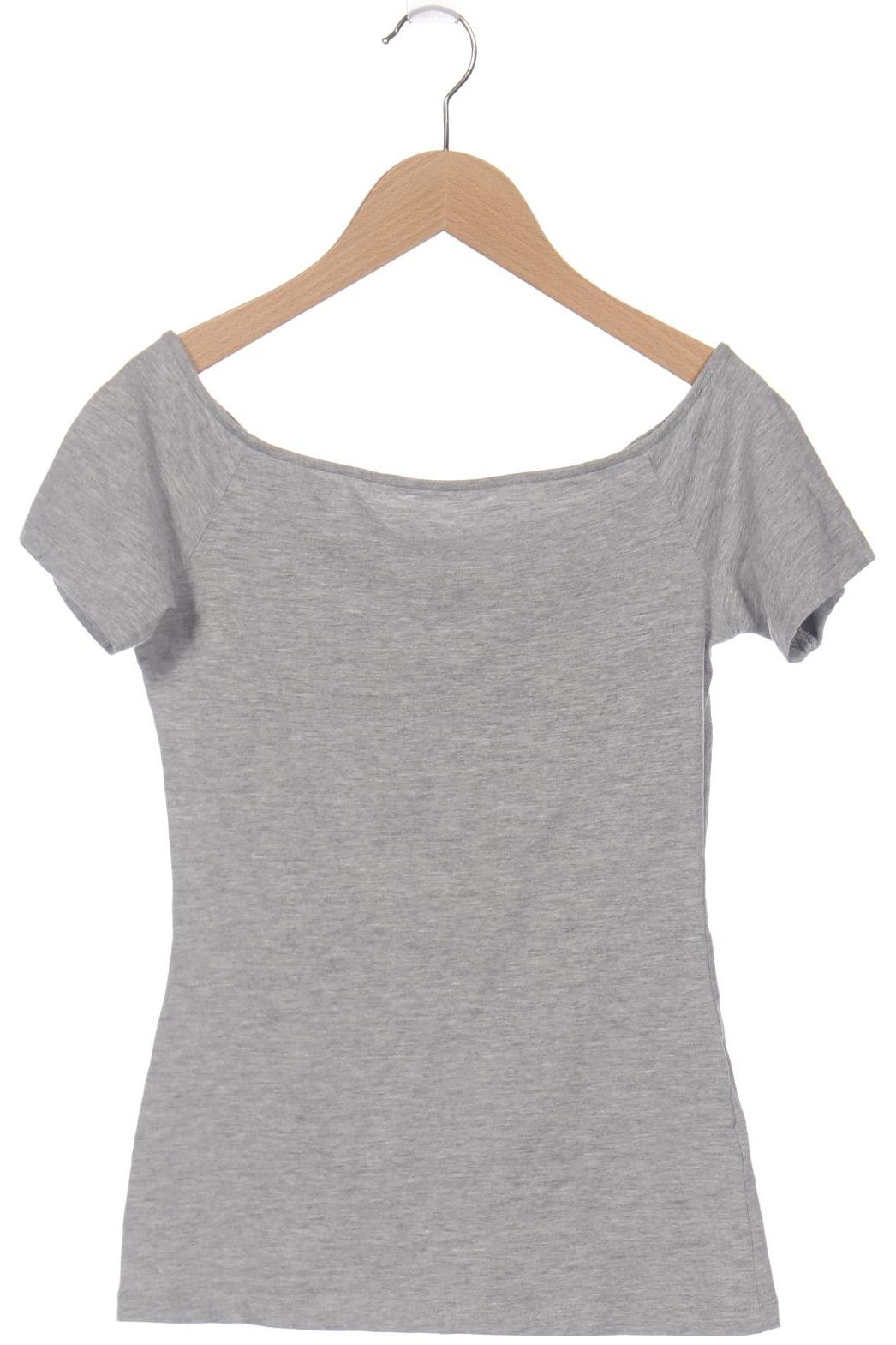 

H&M Damen T-Shirt, grau, Gr. 36
