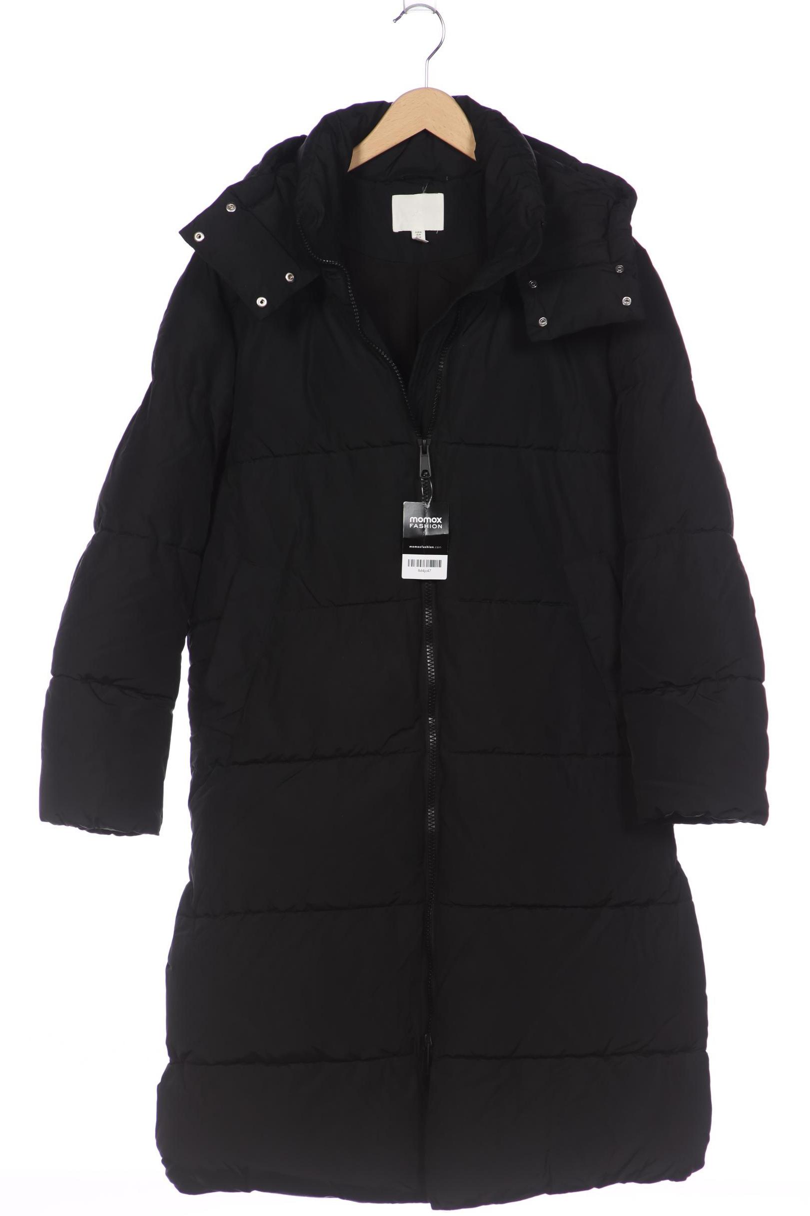 

H&M Damen Mantel, schwarz, Gr. 38