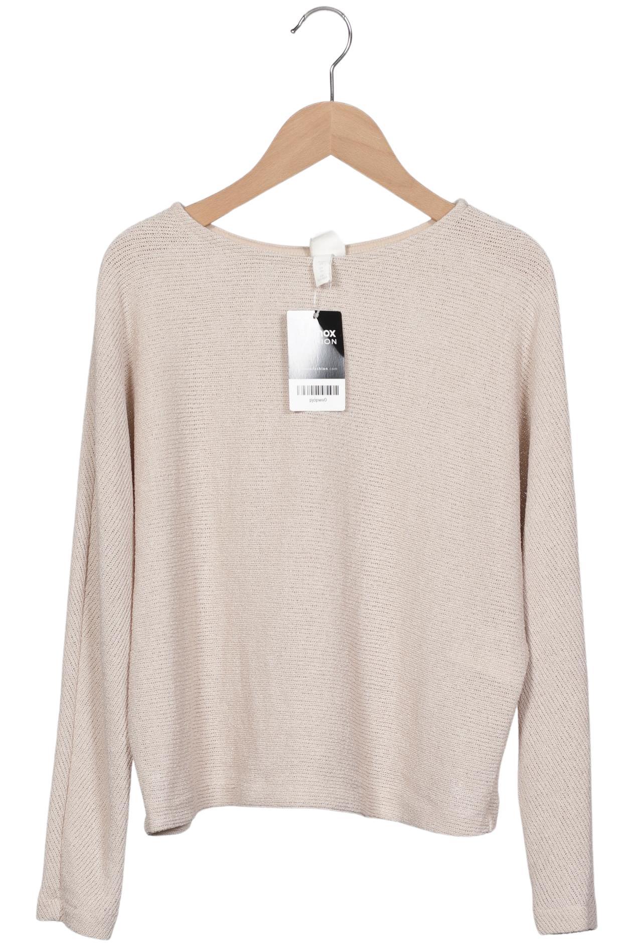 

H&M Damen Pullover, beige, Gr. 34