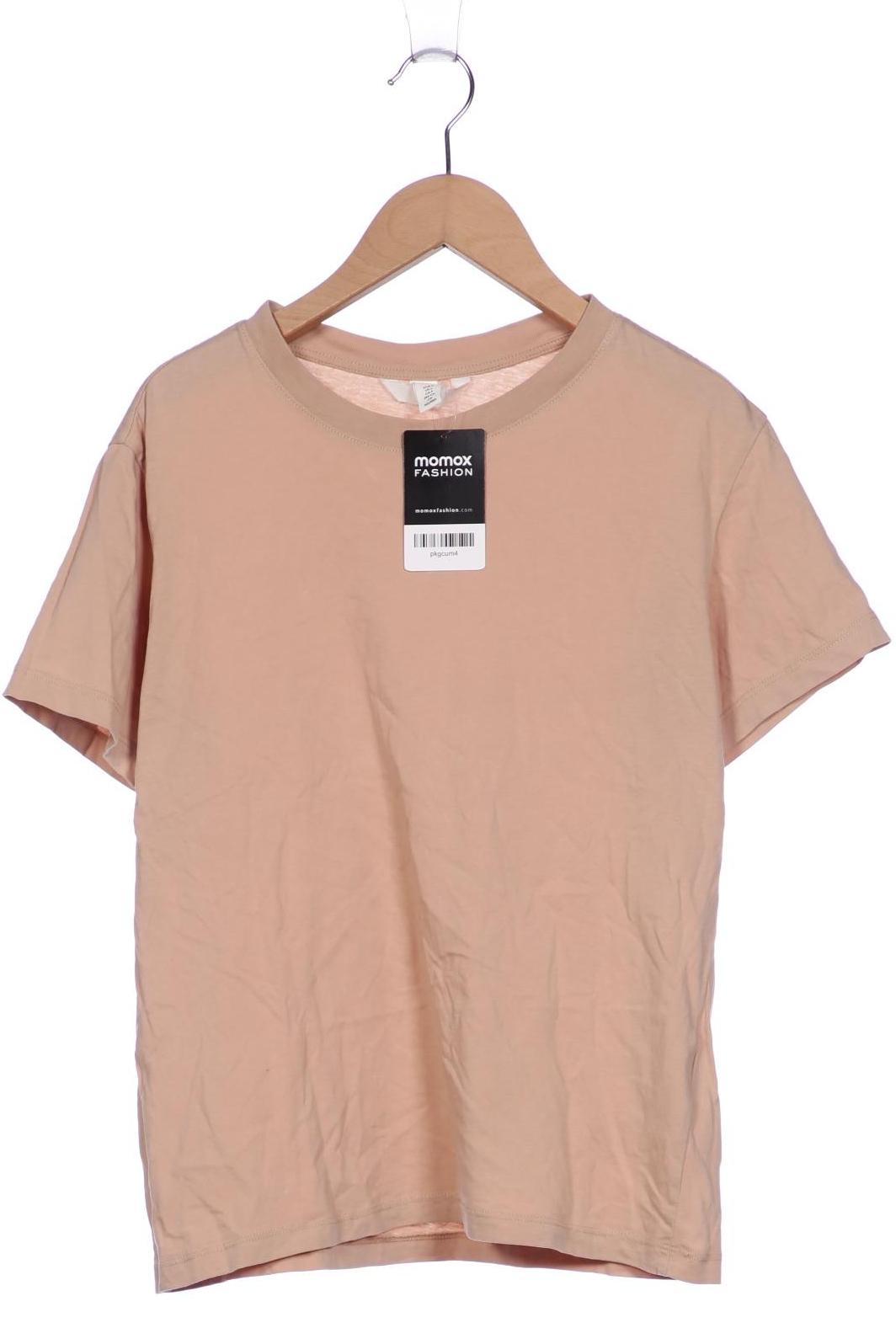 

H&M Damen T-Shirt, beige, Gr. 36