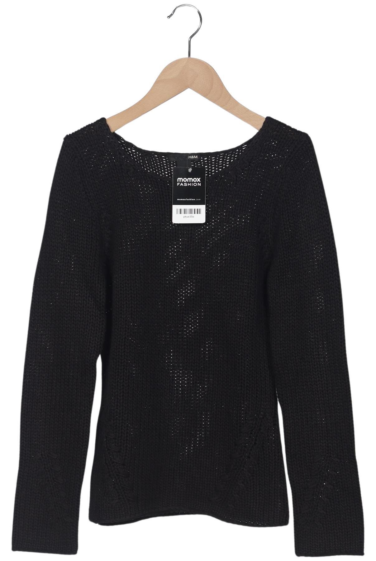 

H&M Damen Pullover, schwarz, Gr. 36