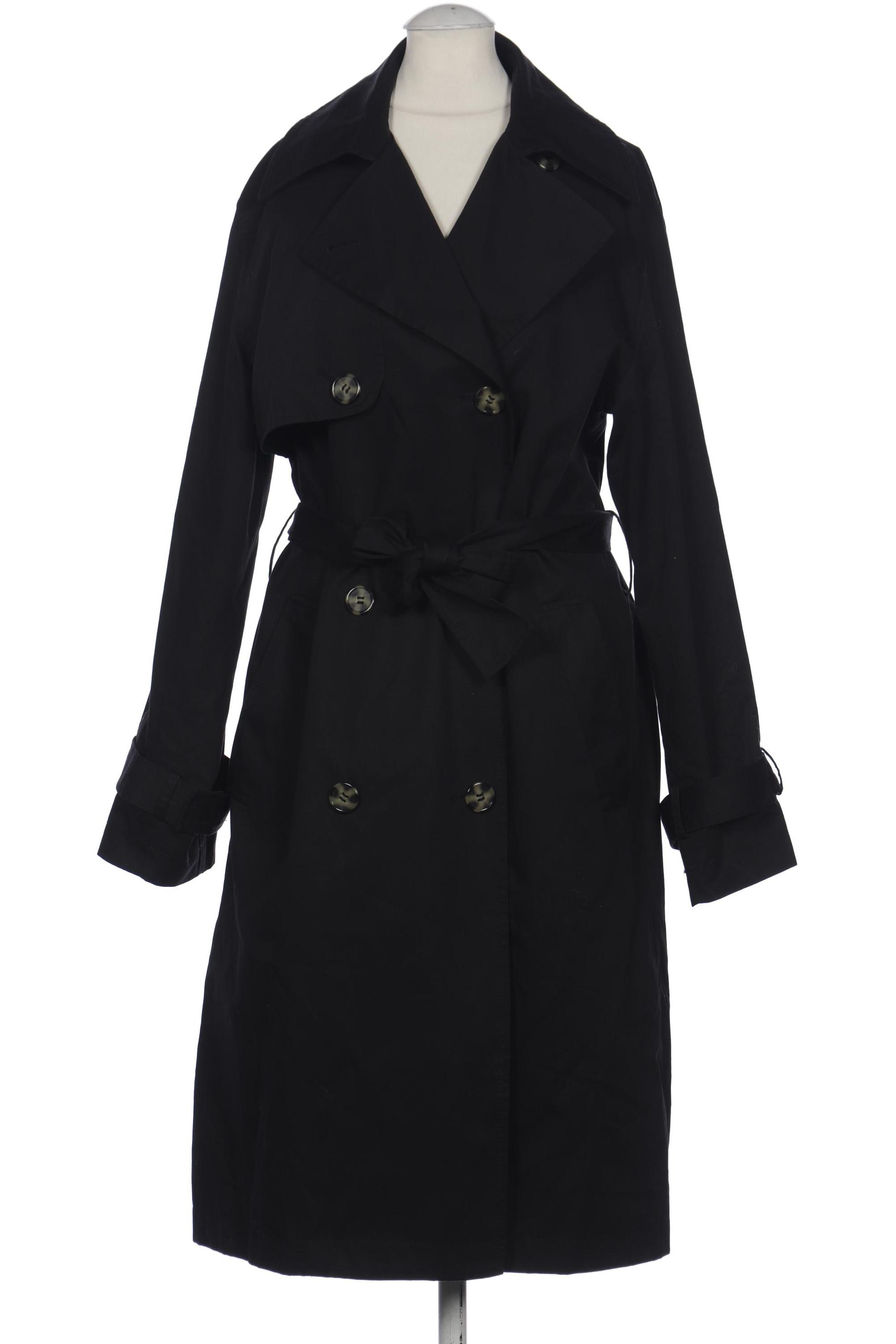 

H&M Damen Mantel, schwarz