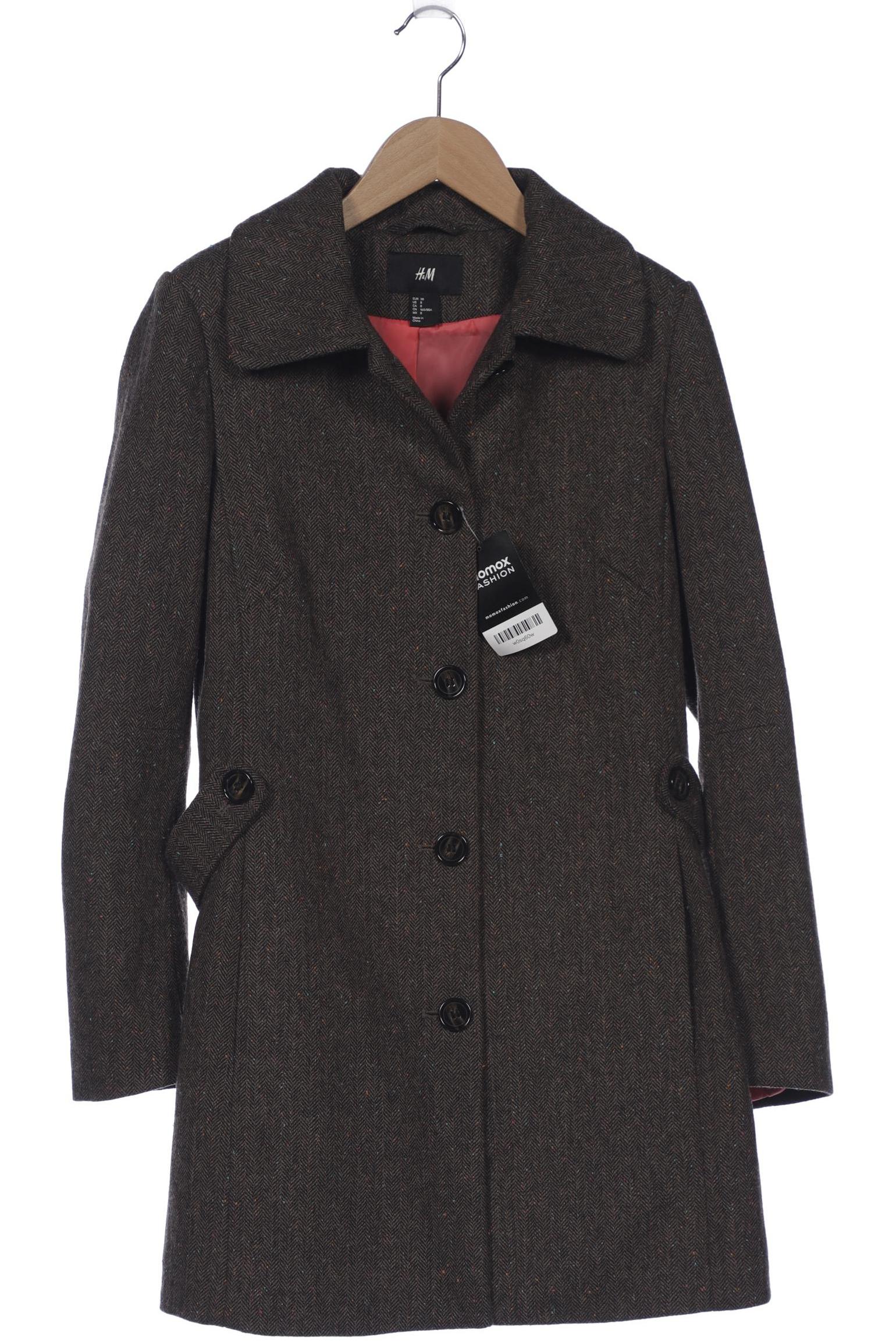 

H&M Damen Mantel, braun, Gr. 38