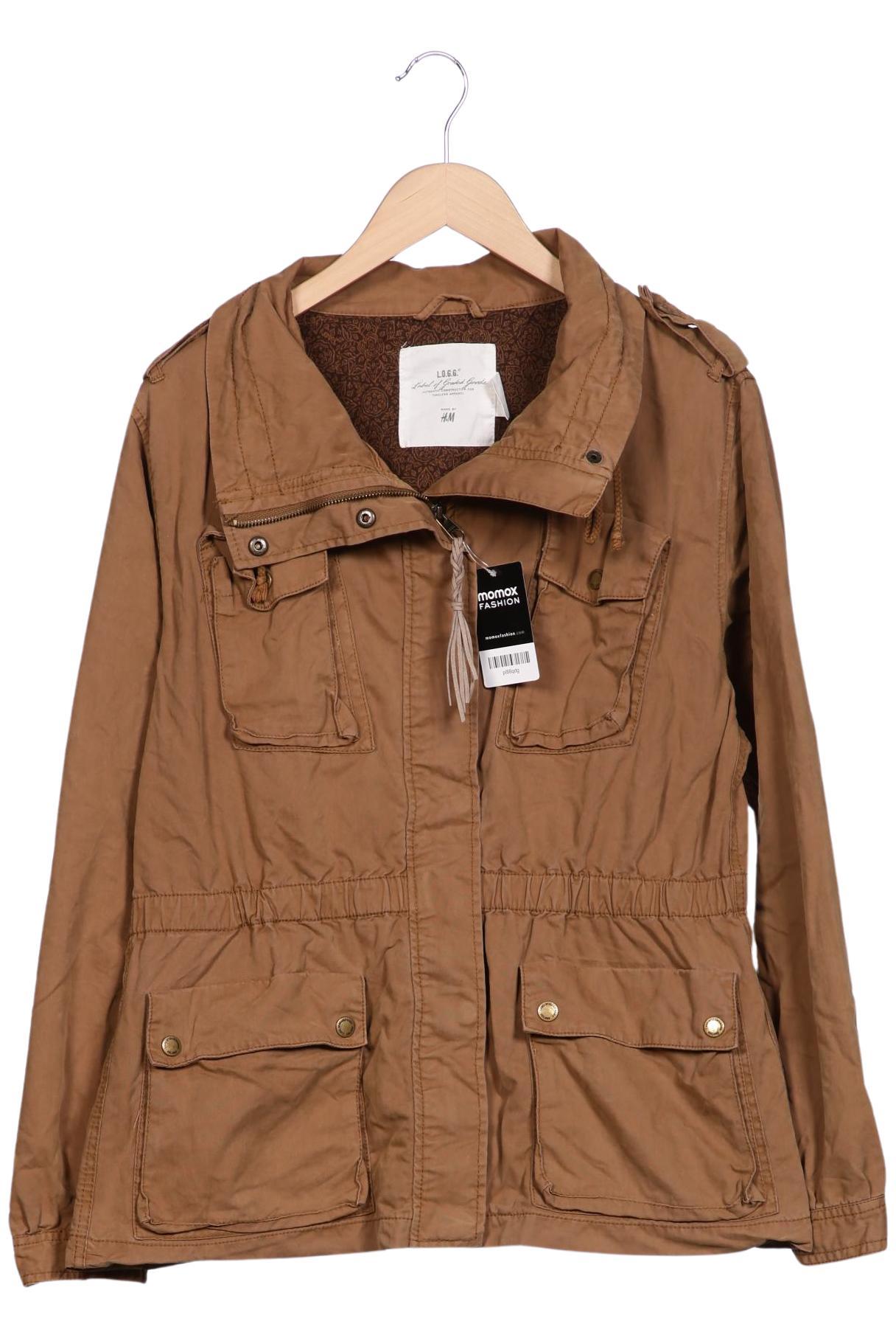 

H&M Damen Jacke, braun, Gr. 44