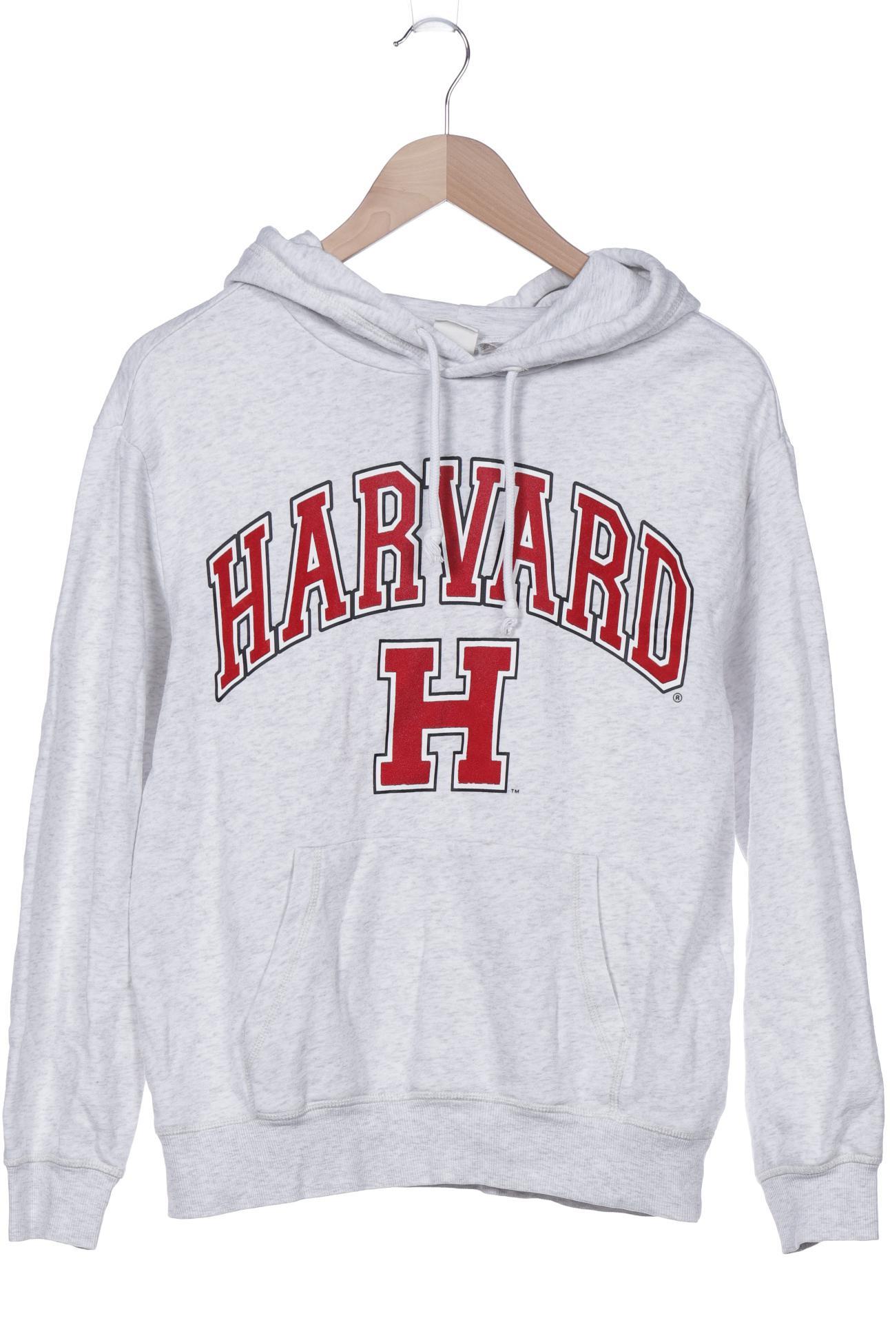 

H&M Damen Kapuzenpullover, grau, Gr. 34