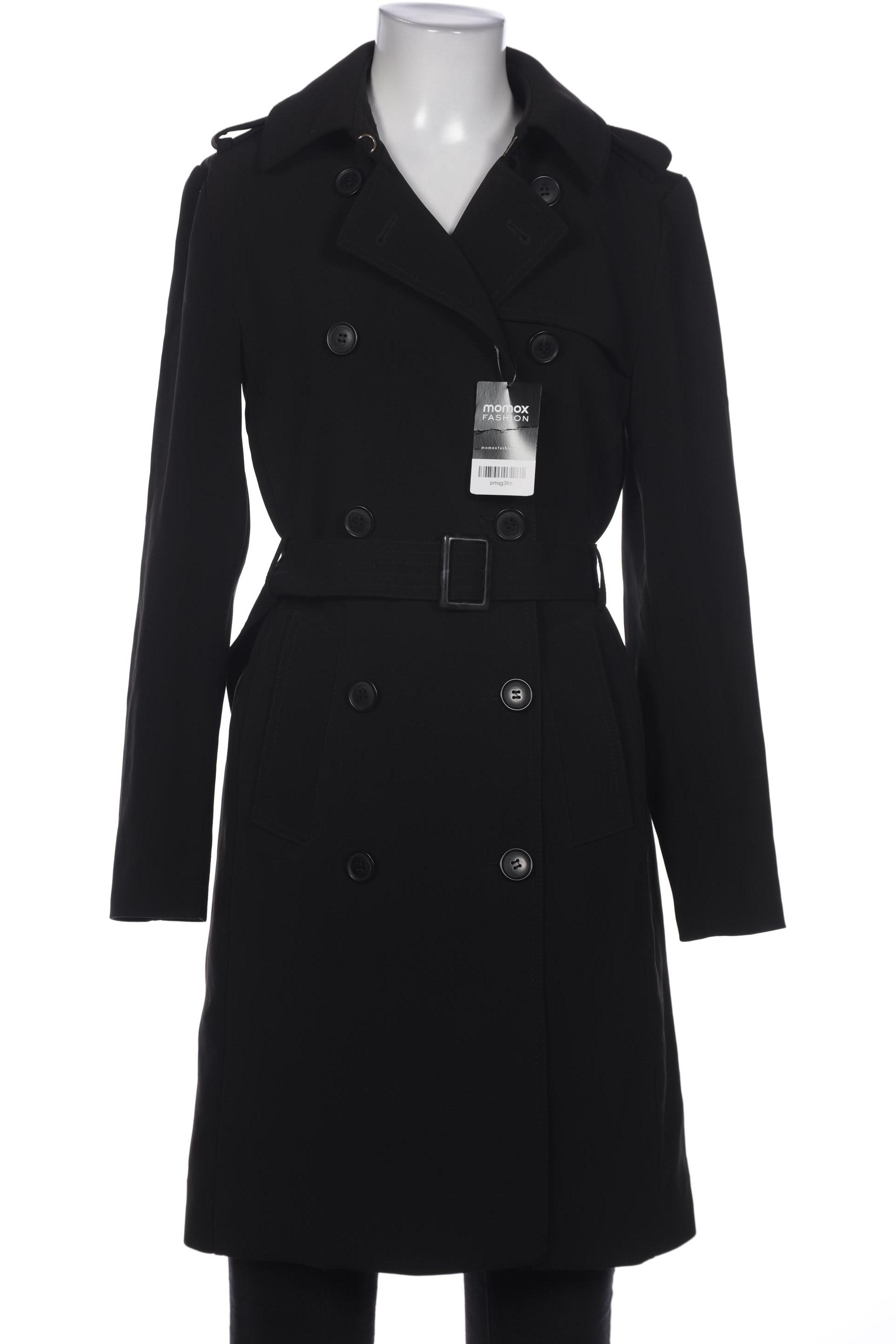 

H&M Damen Mantel, schwarz, Gr. 34