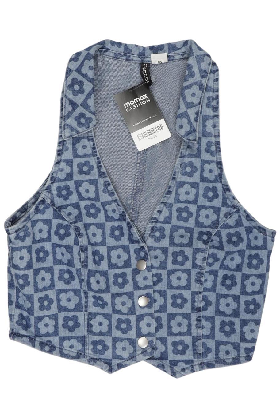 

H&M Damen Weste, blau, Gr. 38