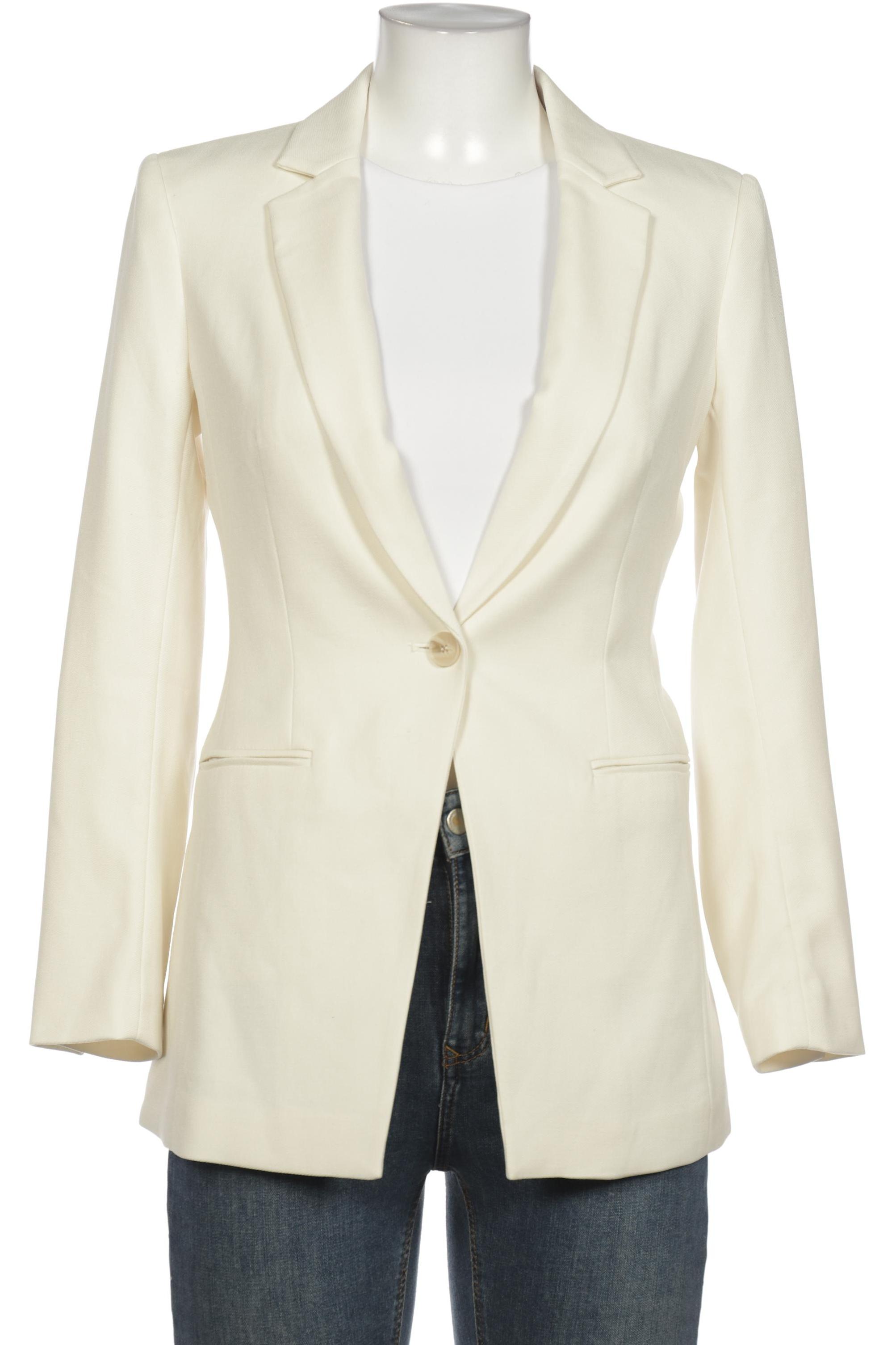 

H&M Damen Blazer, cremeweiß, Gr. 36