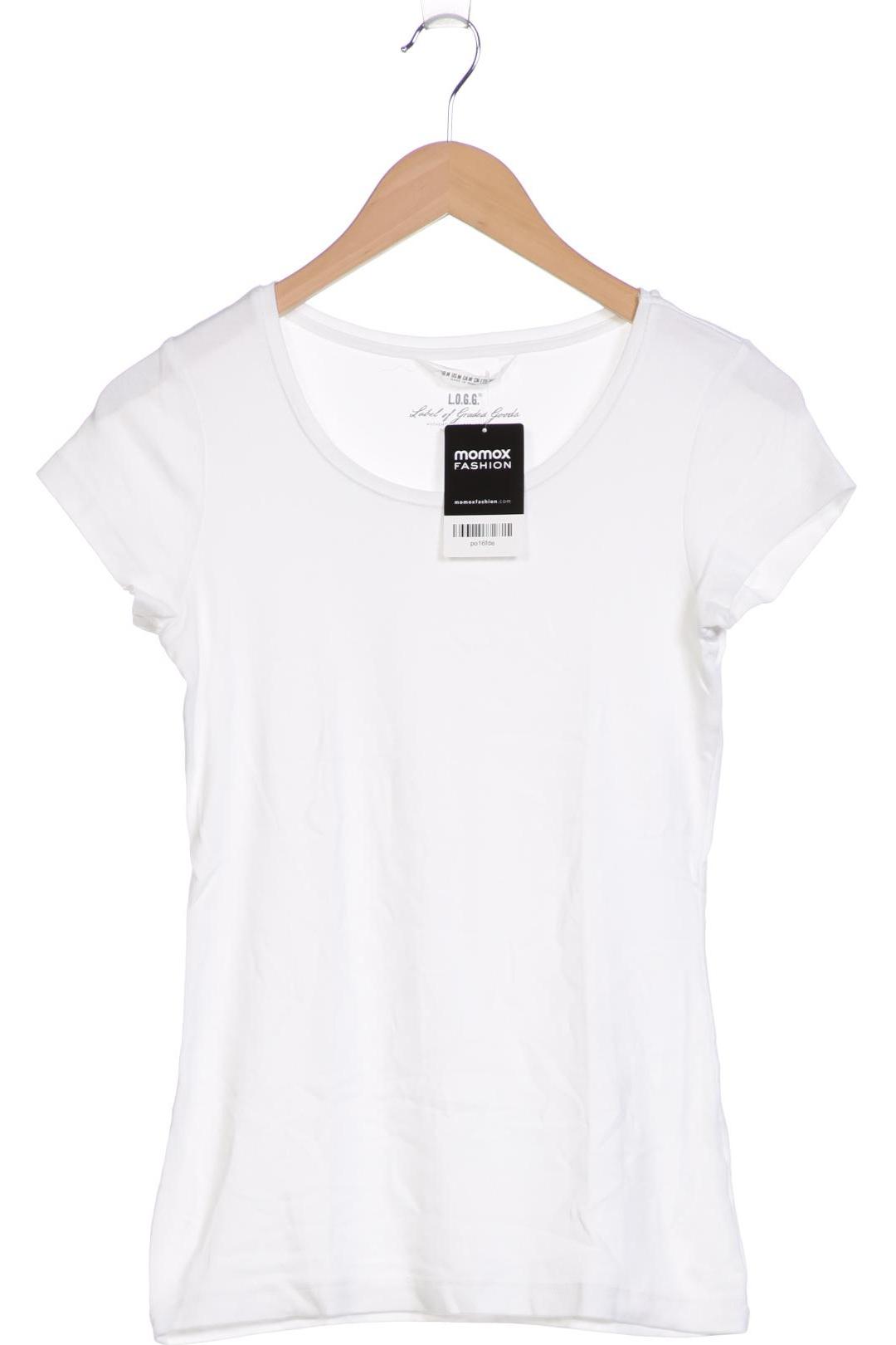 

H&M Damen T-Shirt, weiß, Gr. 38