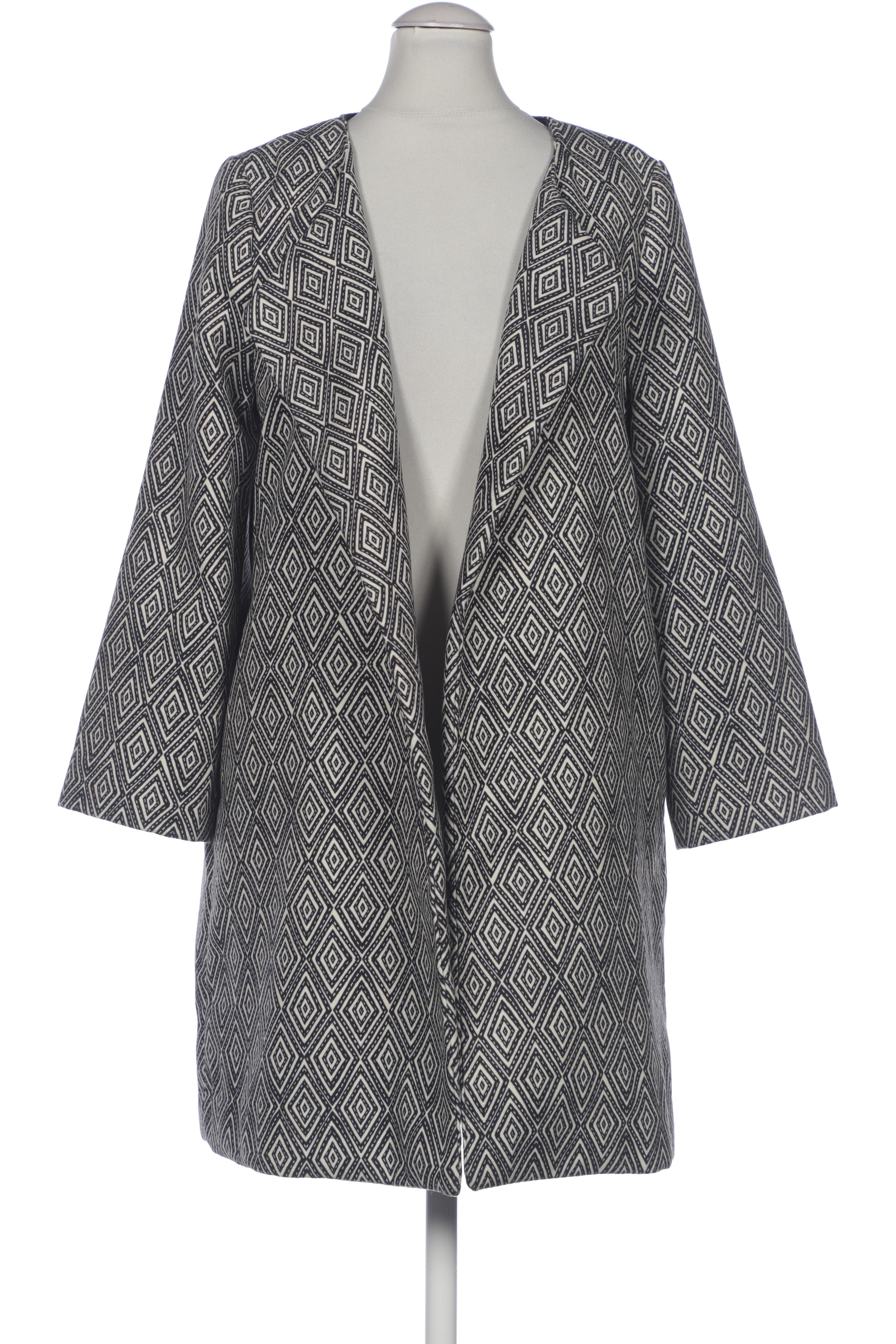 

H&M Damen Mantel, schwarz, Gr. 32