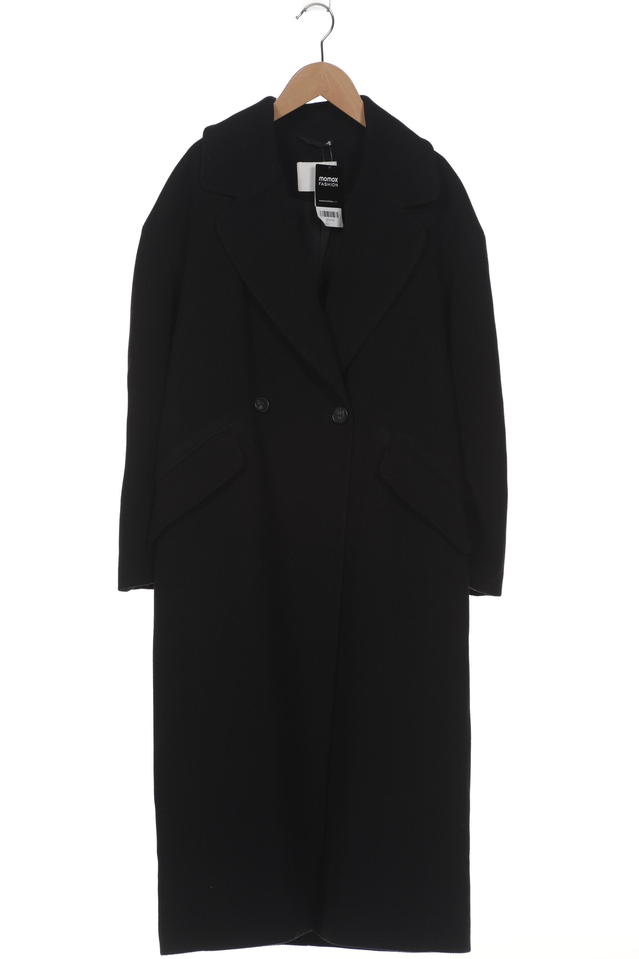 

H&M Damen Mantel, schwarz, Gr. 34