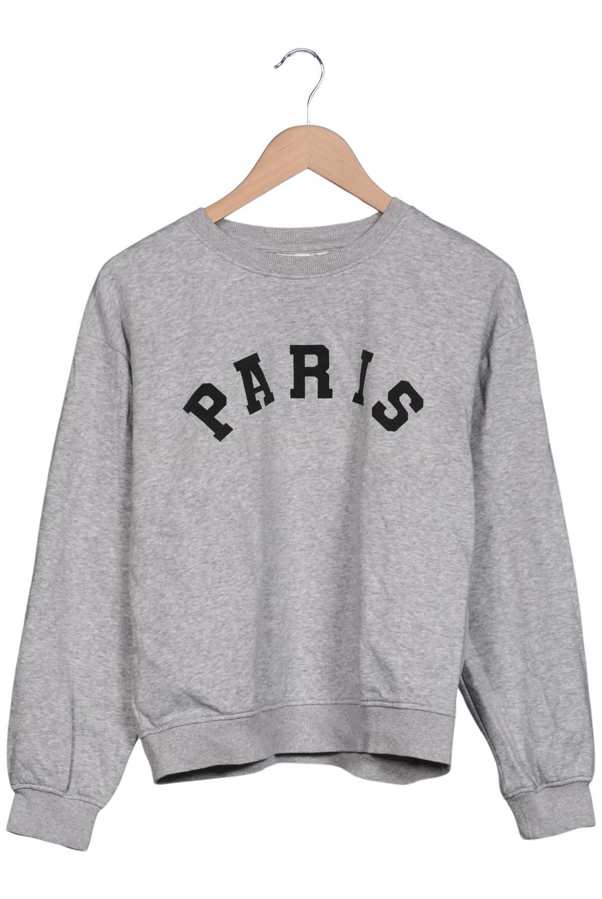 

H&M Damen Sweatshirt, grau, Gr. 36