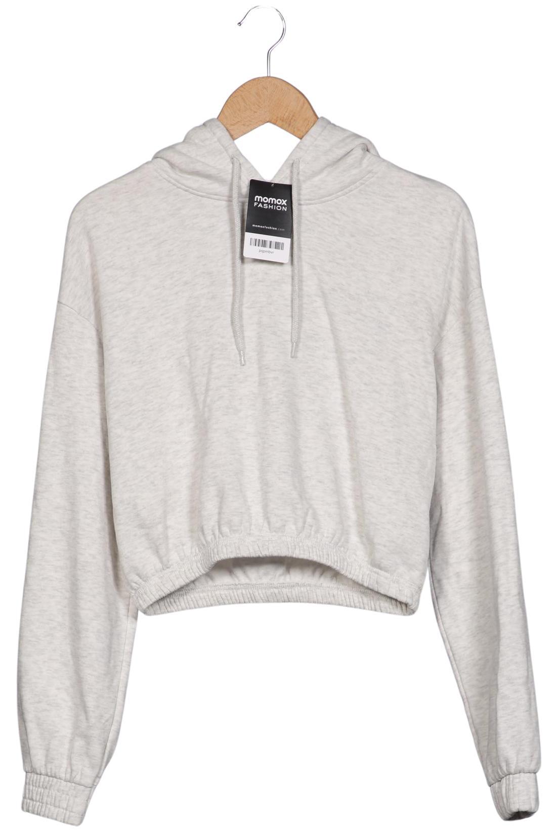 

H&M Damen Kapuzenpullover, grau, Gr. 36