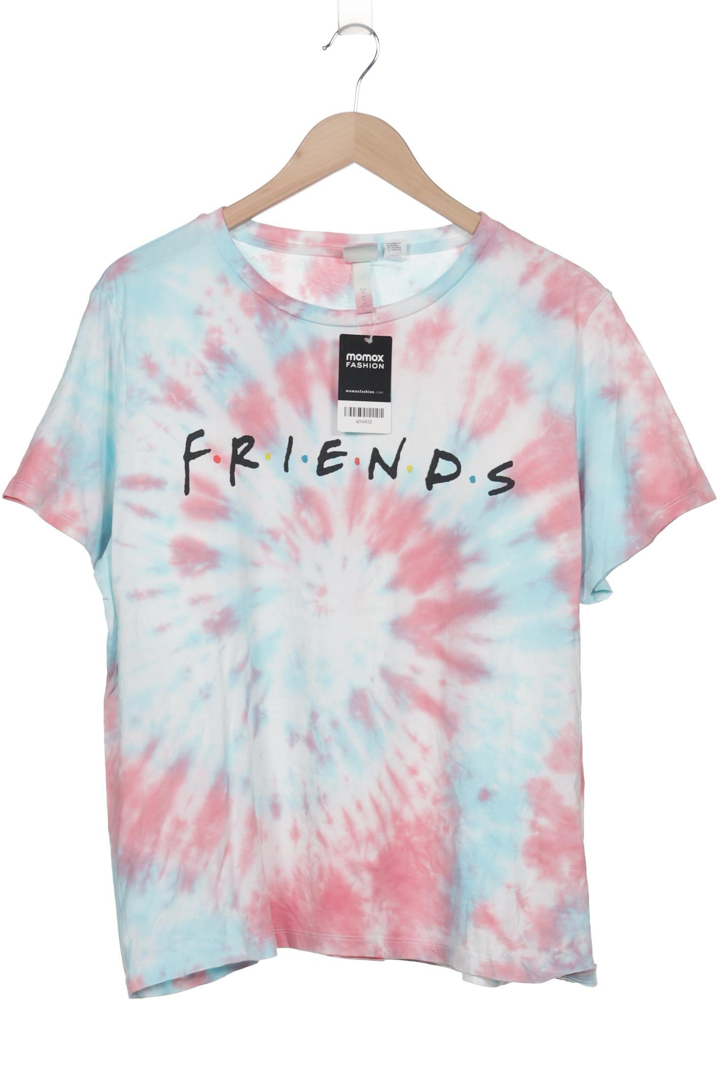 

H&M Damen T-Shirt, mehrfarbig, Gr. 44