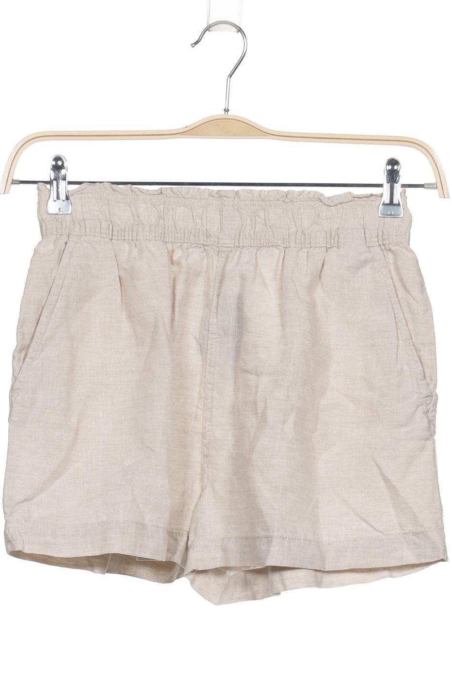 

H&M Damen Shorts, cremeweiß, Gr. 36