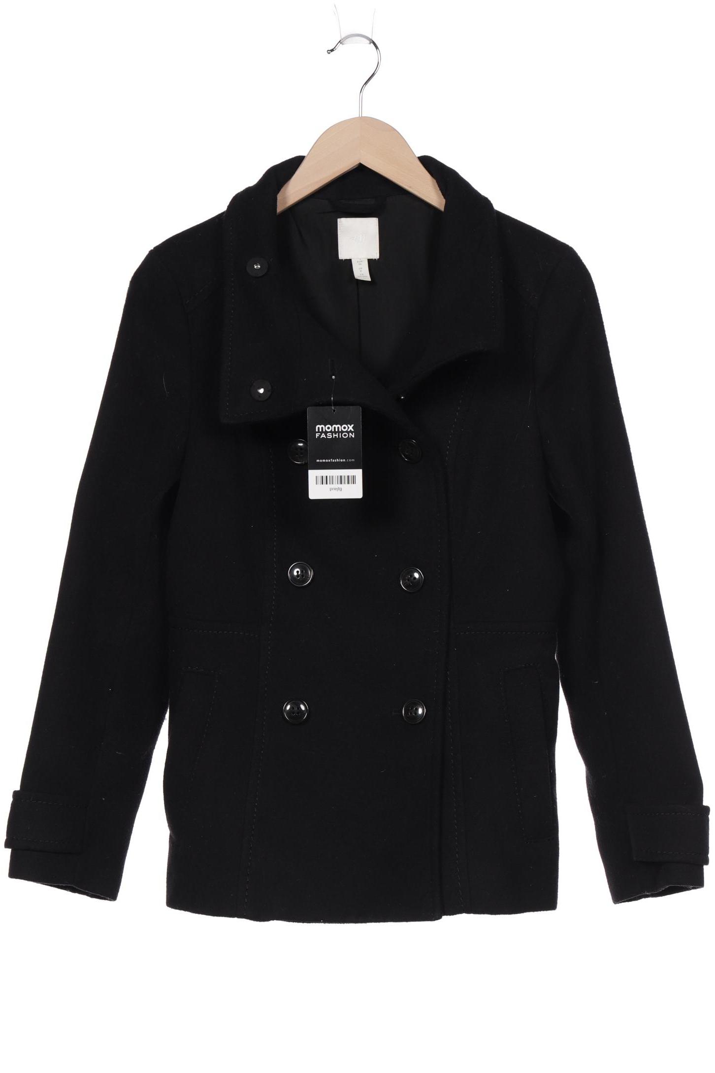 

H&M Damen Jacke, schwarz, Gr. 36