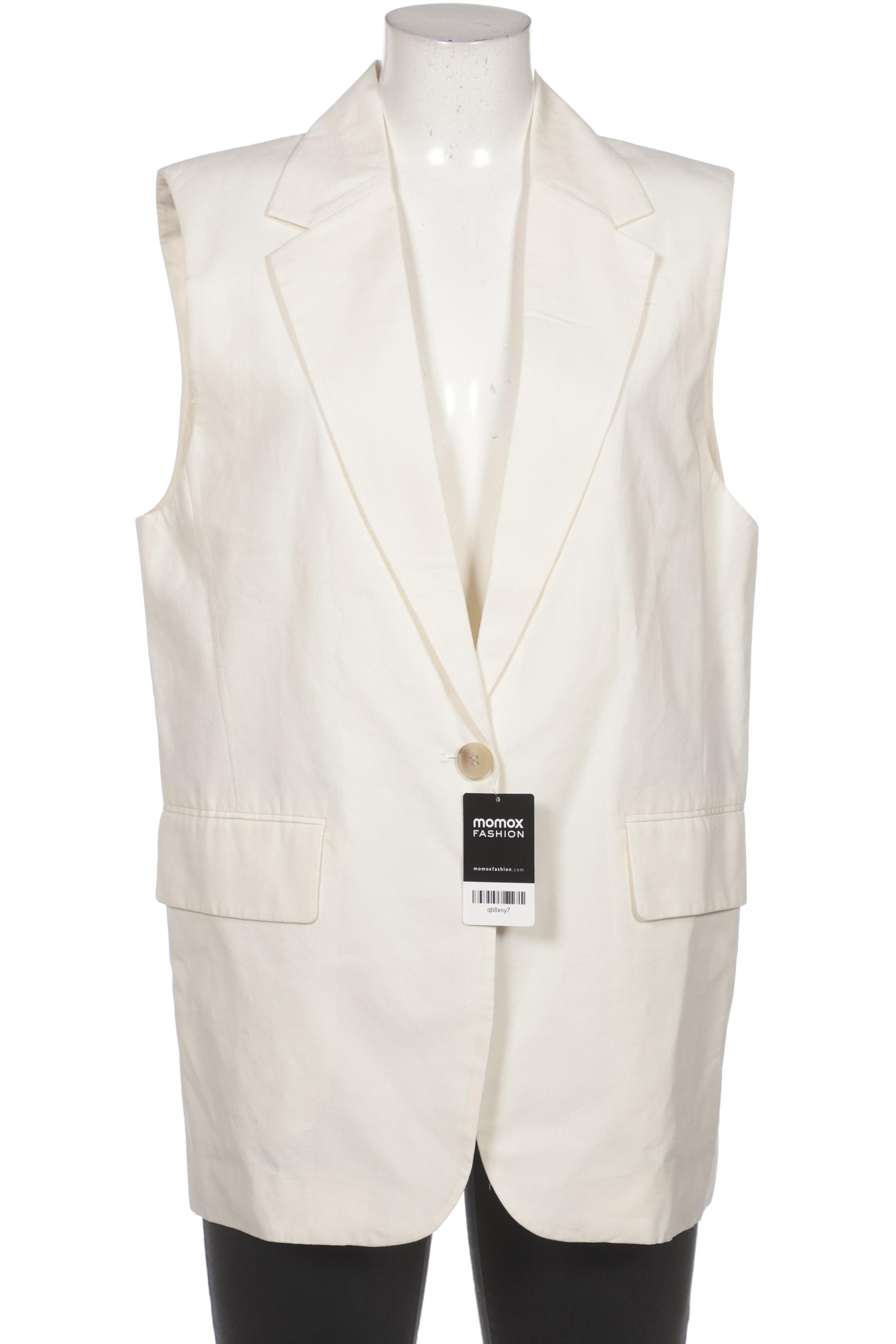 

H&M Damen Weste, cremeweiß, Gr. 38
