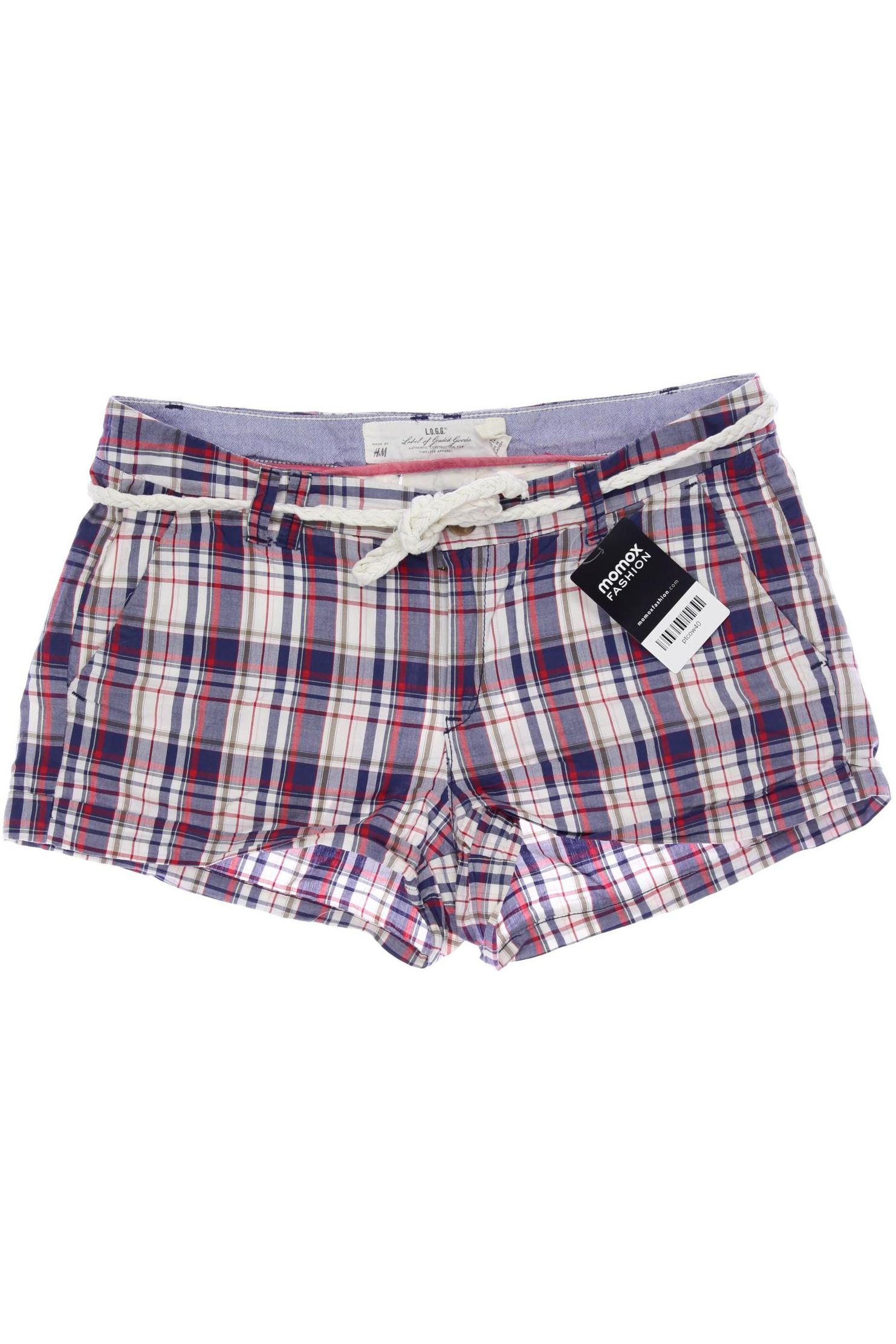 

H&M Damen Shorts, blau, Gr. 38