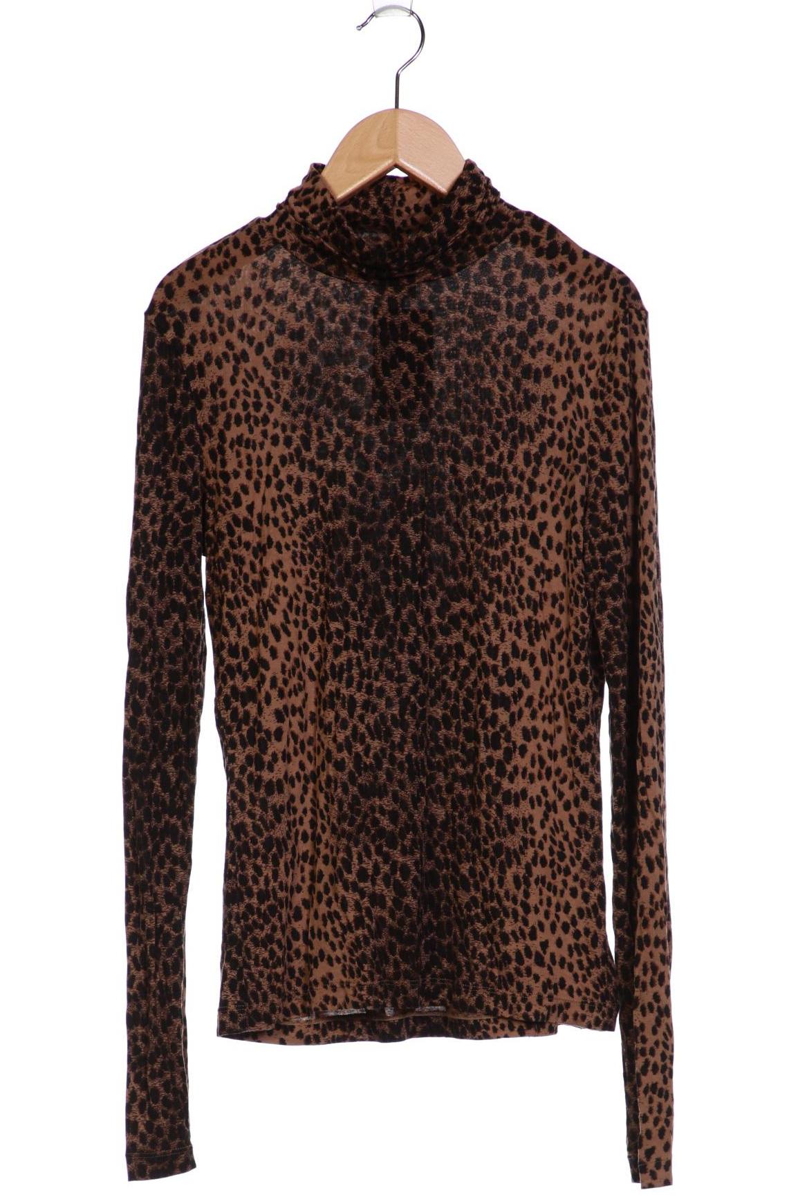 

H&M Damen Langarmshirt, braun, Gr. 38